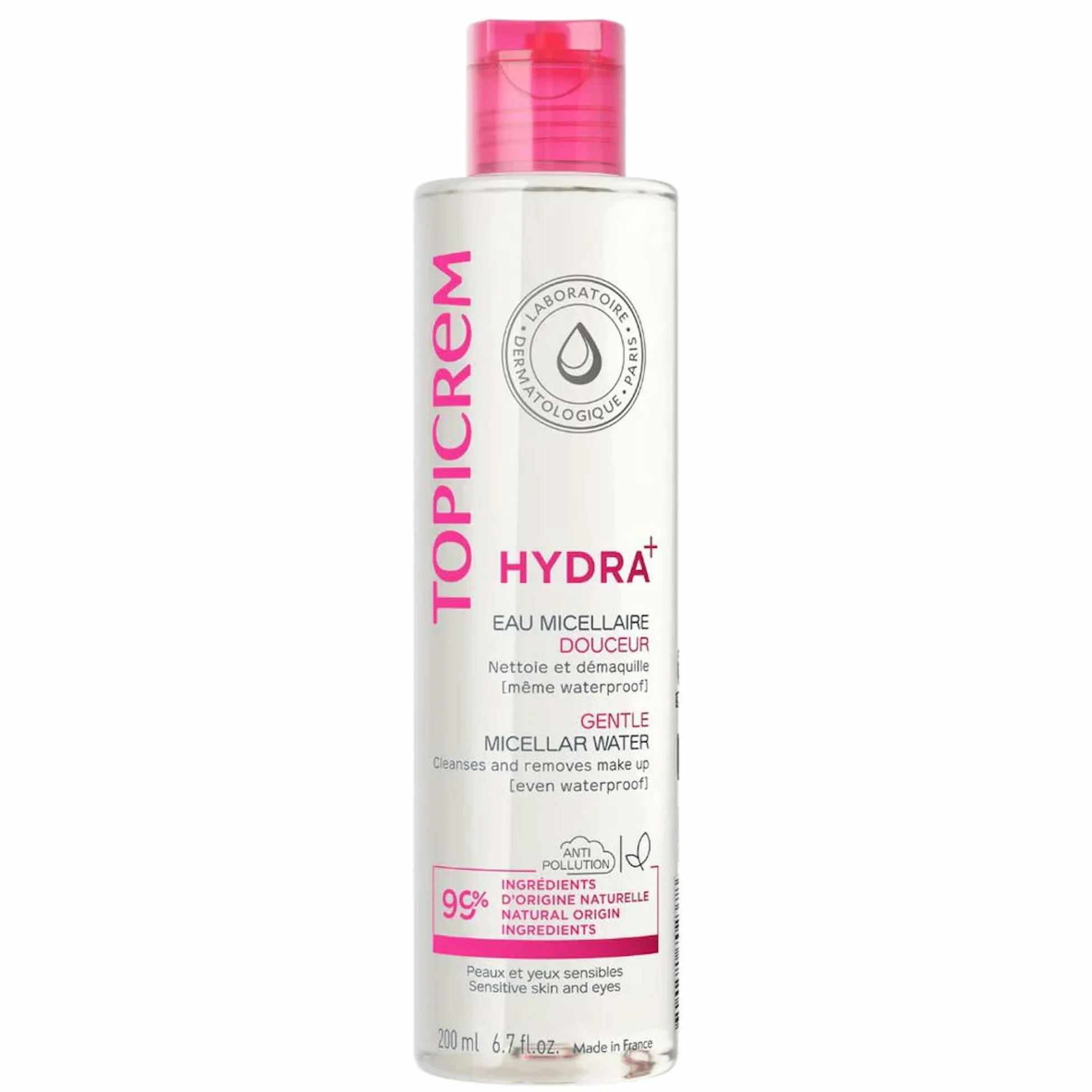 Topicrem Eau Micellaire Douceur Hydra+ 200 ml Peaux et yeux sensibles