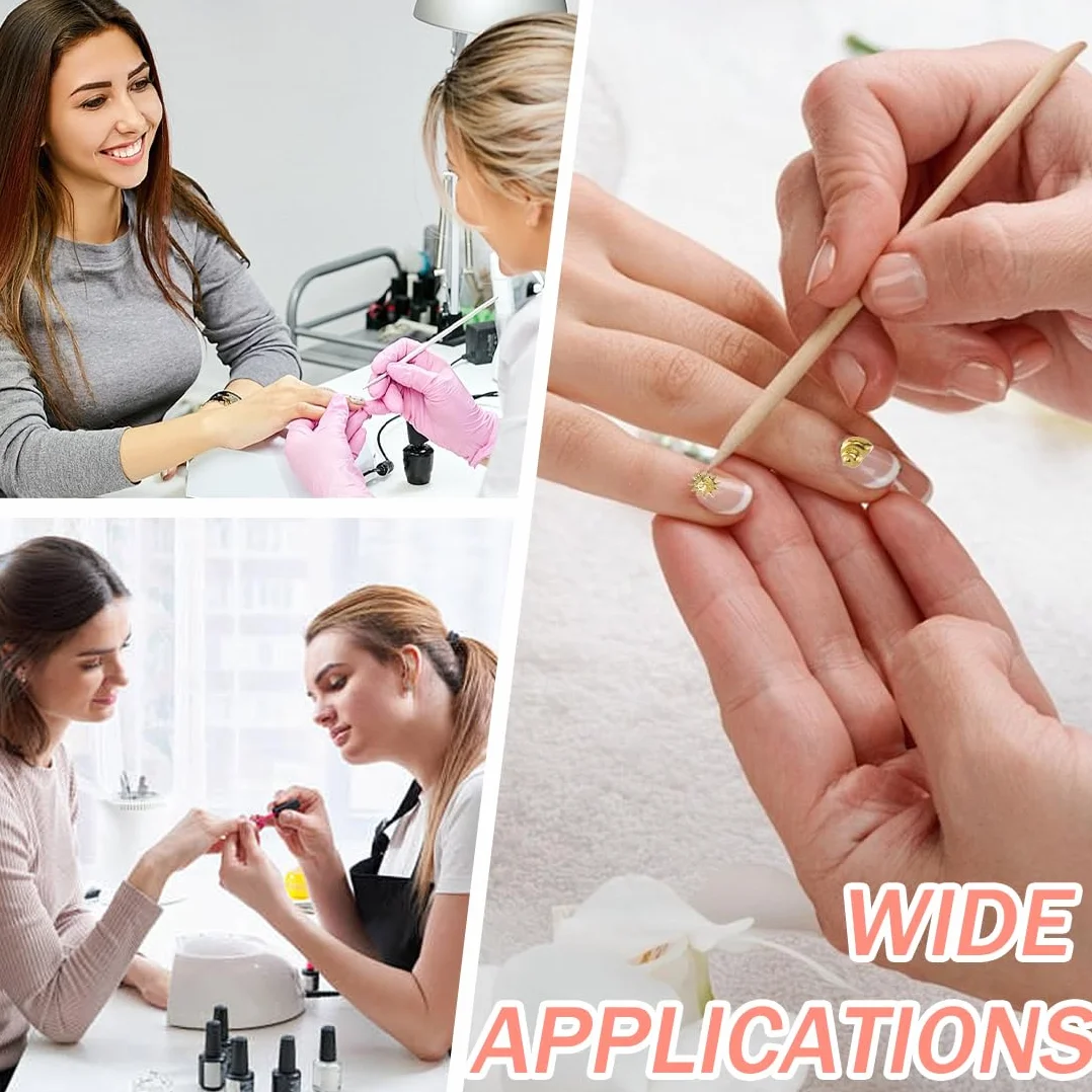 Bijoux Ongles Nail Art, Decoration Ongle (Gold*2)