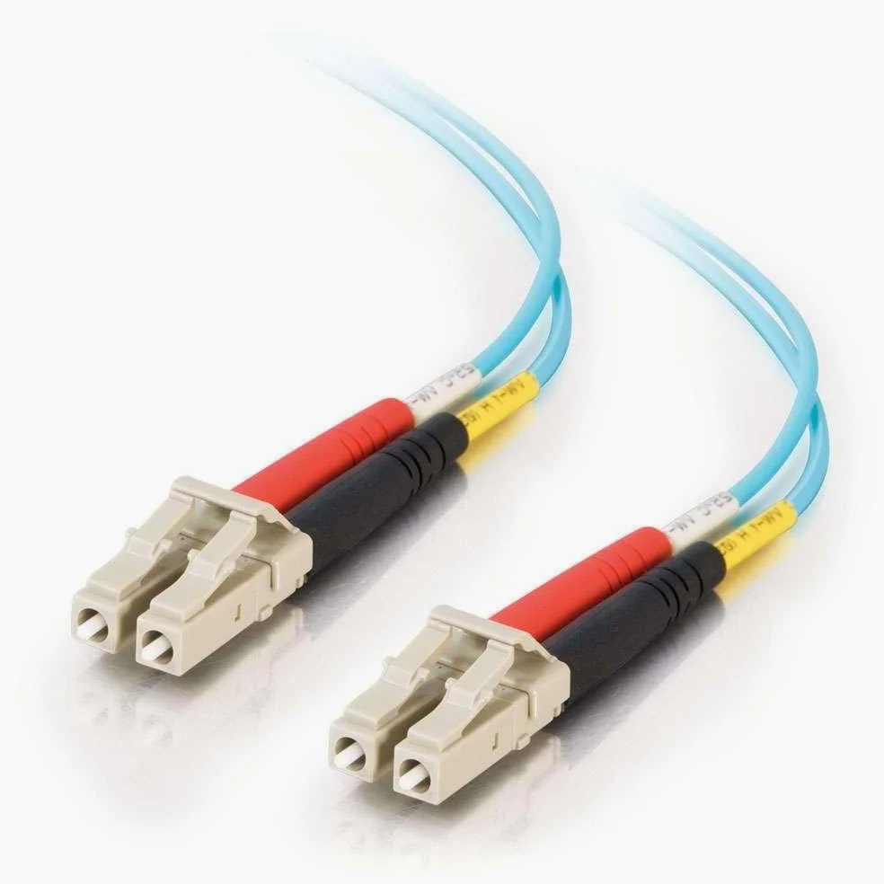 C2G Câble fibre optique 10 Go Base-SR et 10GBase-LRM LC/LC 10 Go LSZH duplex multimode 50/125 10 m