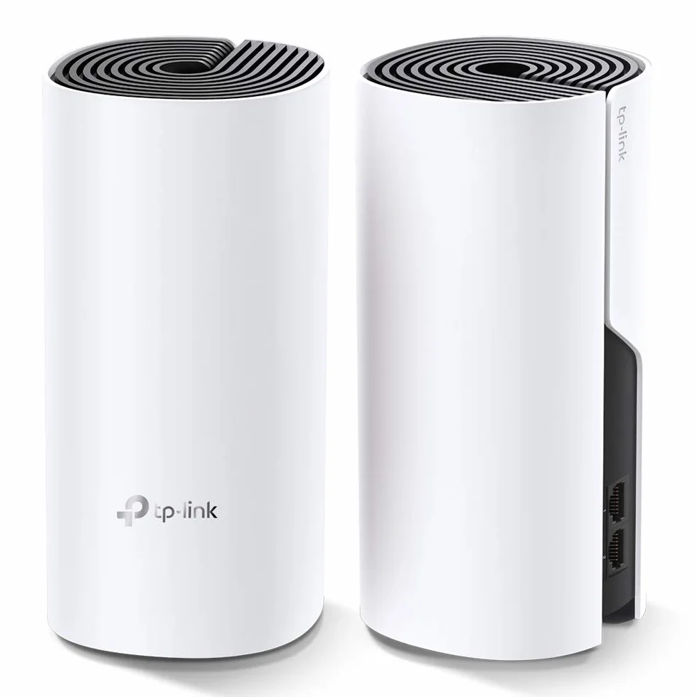 TP-Link Deco M4 2-pack Système WiFi Mesh Gigabit Ethernet Contrôle parental 260m2 Alexa IFTTT