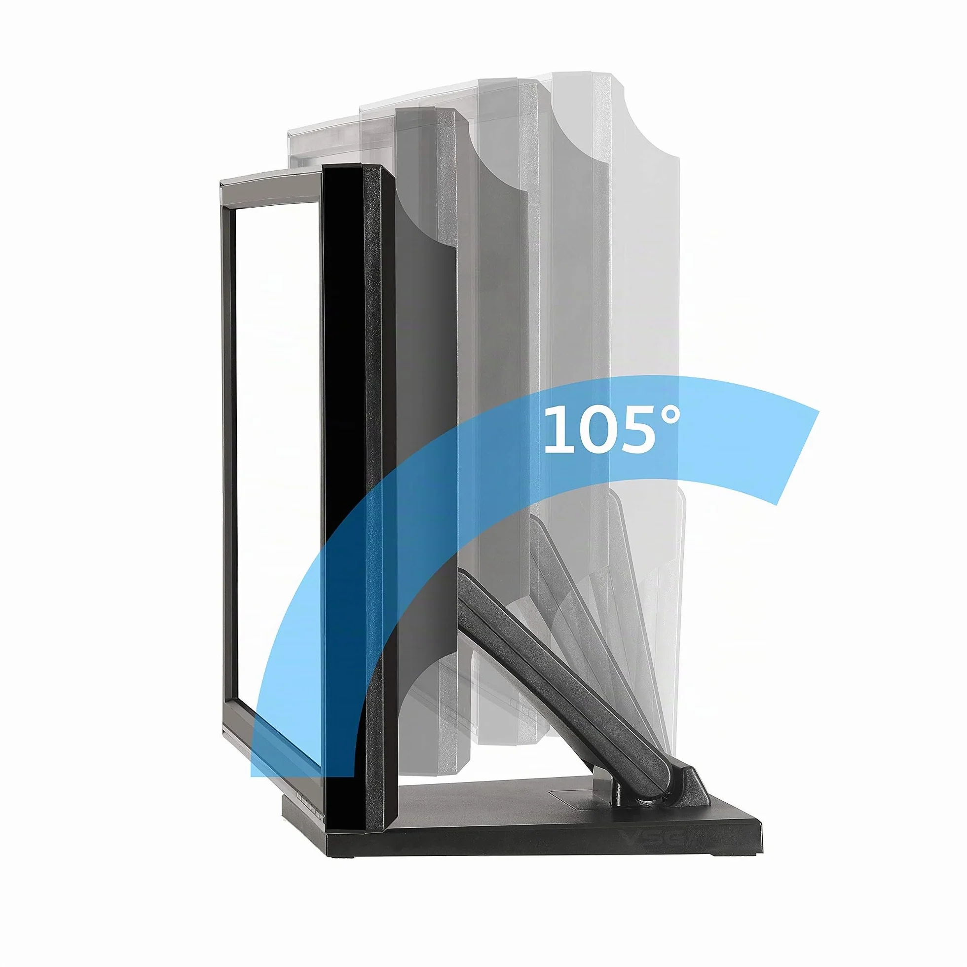 Support de Moniteur POS PC ou Écran Tactile VESA Métal 10-22 Pouces Noir