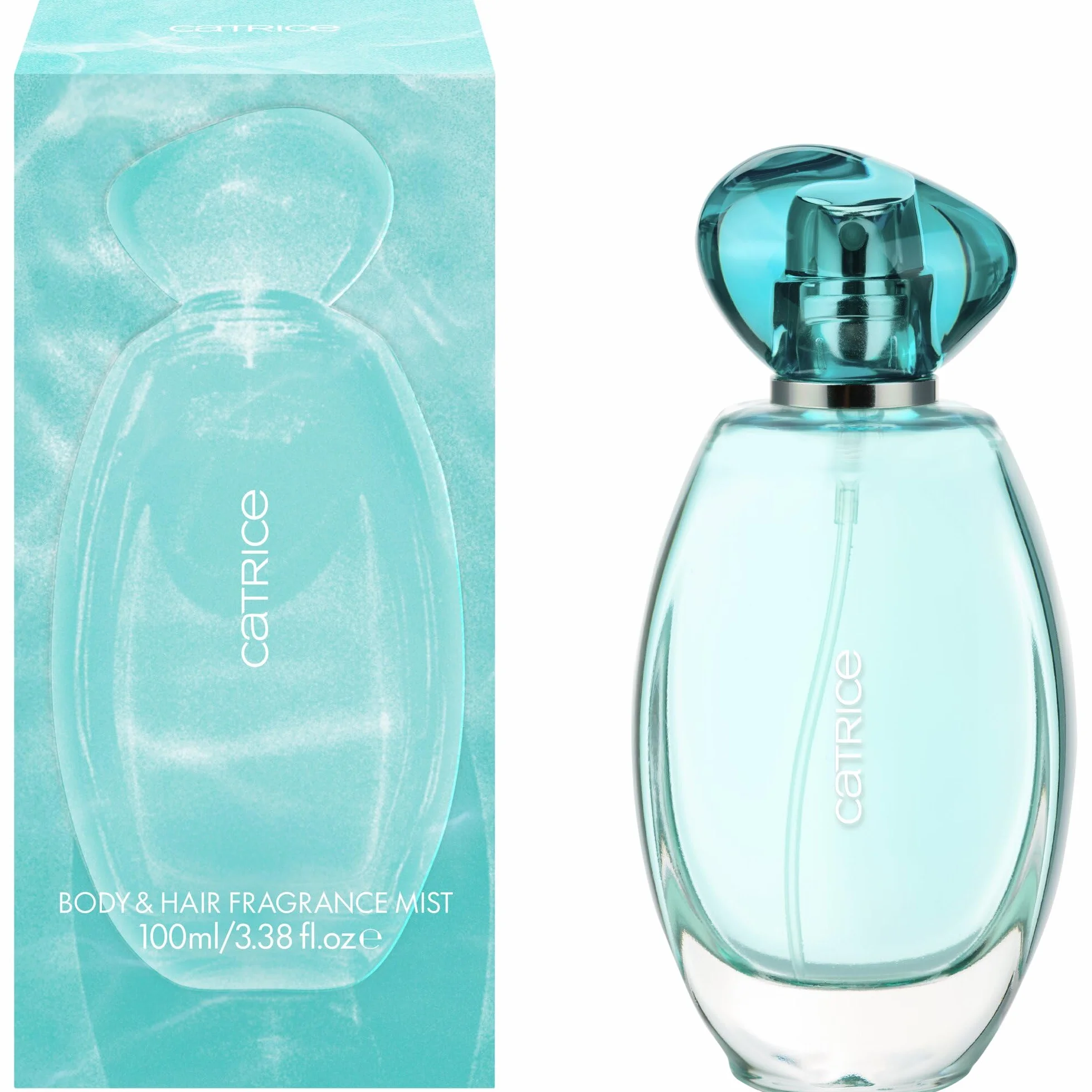 Catrice UNDERWATER SECRETS Body & Hair Fragrance Mist 100ml spray rafraîchissant translucide