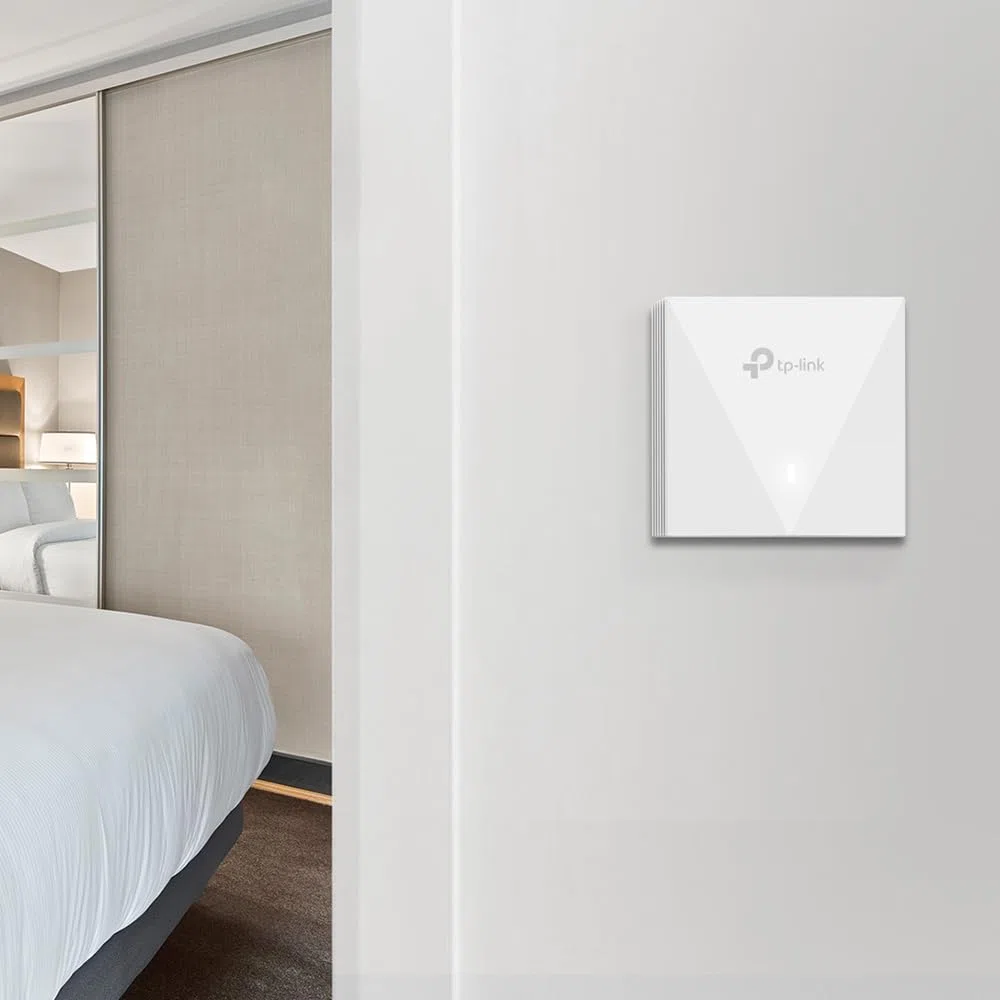 TP-Link Omada EAP650-Wall V1 - Radio access point - Wi-Fi 6 - 2.4 GHz, 5 GHz - cloud-managed - wall mountable