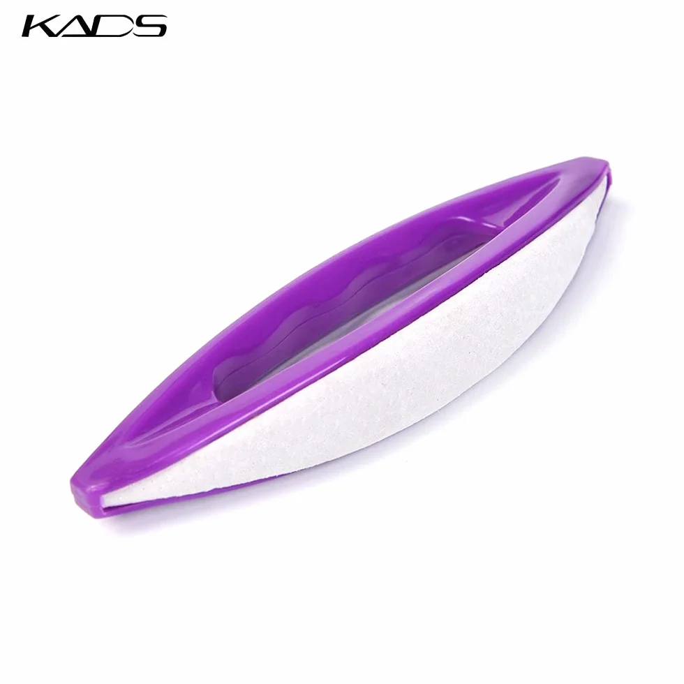 KADS Lot de 2 polissoirs à ongles en chamois pour ongles brillants