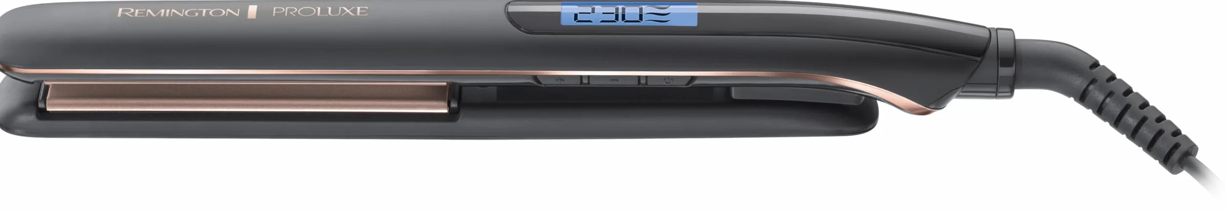 Remington Fer à Lisser PROluxe Midnight S9100B 110 mm Plaques en céramique OPTIheat