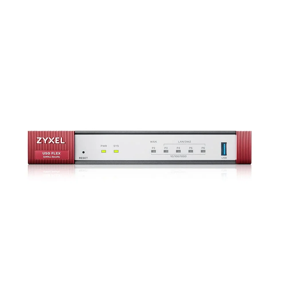 Zyxel USGFLEX50 ZyWALL VPN Routeur pare-feu de sécurité réseau | Matériel uniquement | Particuliers et petites entreprises | Jusqu'à 25 utilisateurs | Option Nebula Cloud