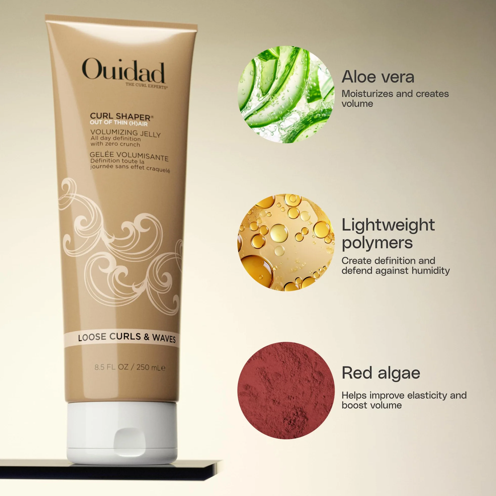 Ouidad Curl Shaper Volumizing Jelly 8.5 oz