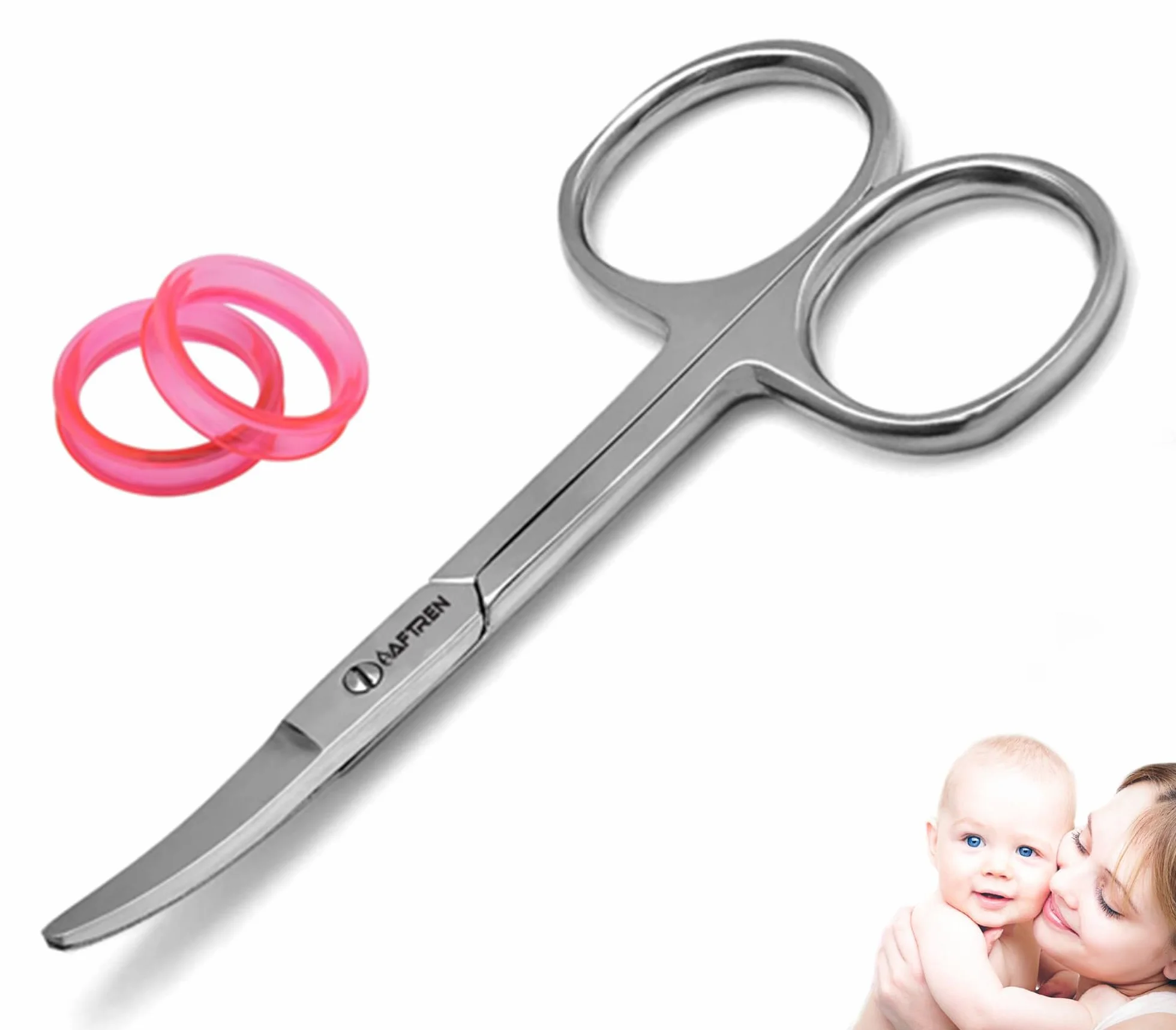 Ciseaux à ongles bébé Coupe-ongles sécurité acier inoxydable