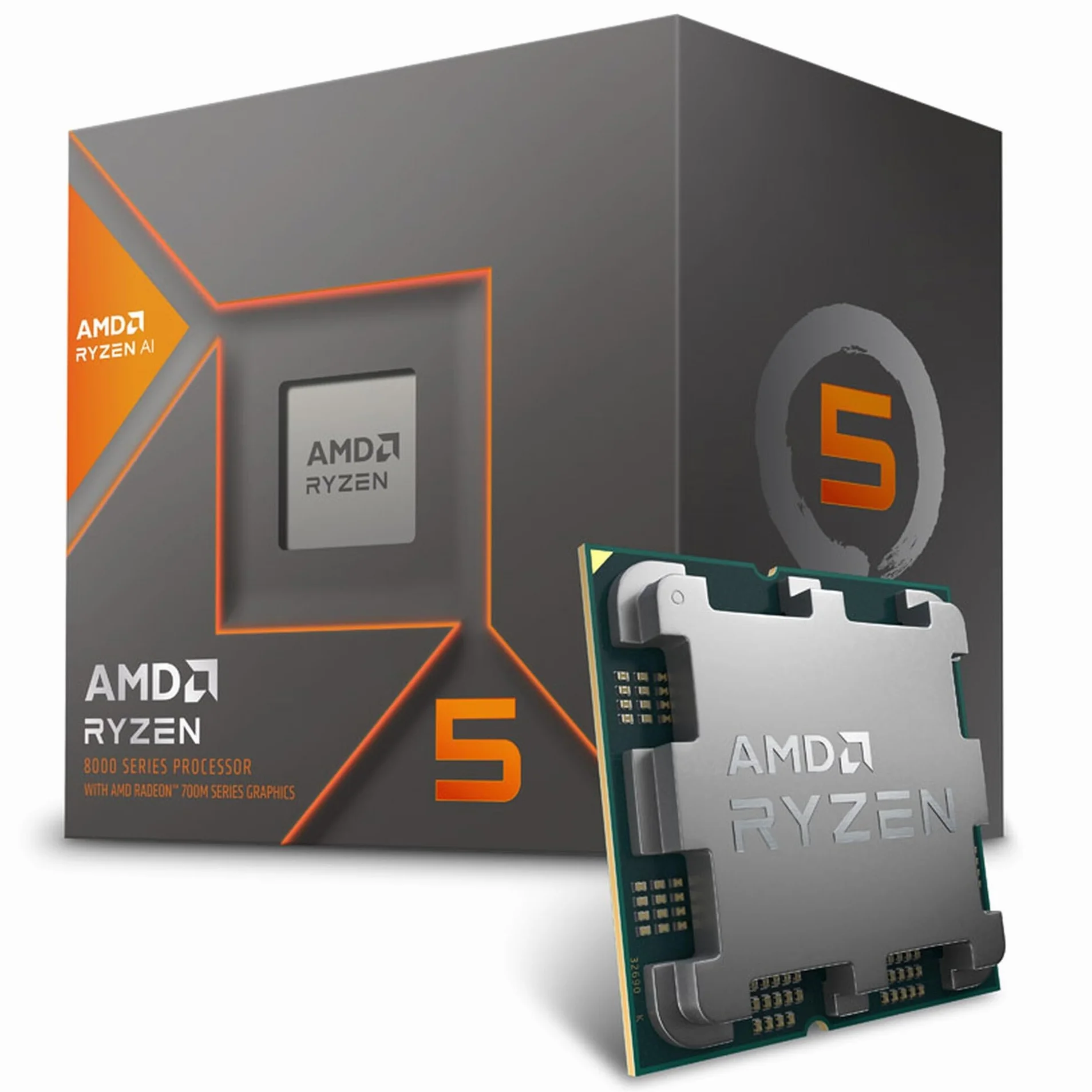 AMD Ryzen 5 8600G Processeur 6 Cœurs/12 Threads 5,0GHz Boost AM5 65W TDP