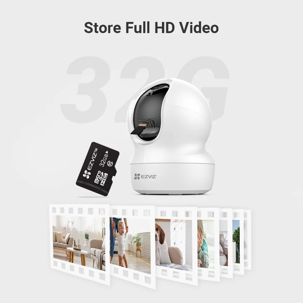 EZVIZ Carte Mémoire Micro SD 32 Go Classe 10 UHS Haute Vitesse