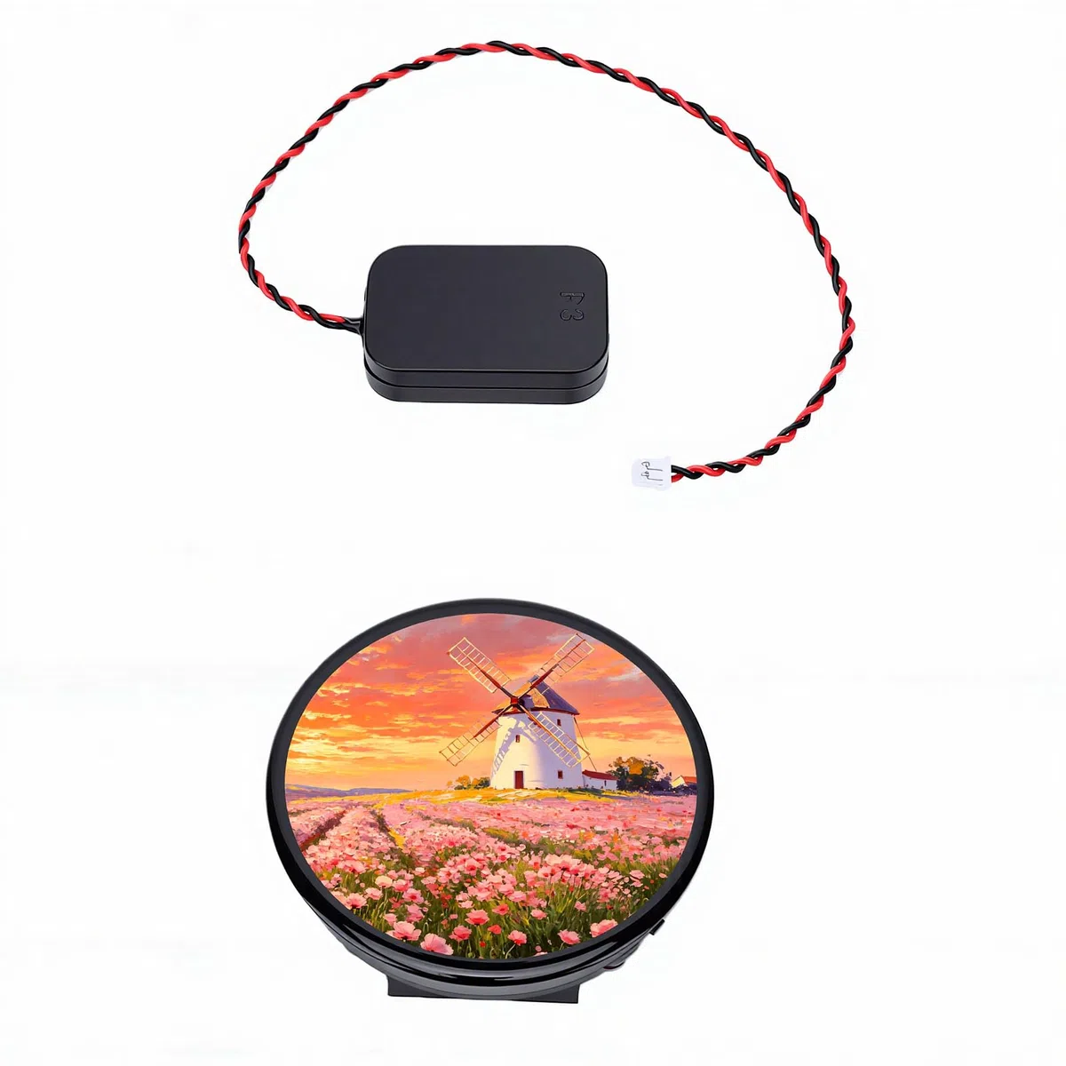 Round Display Development Board for Wearable Projects, 1.75 inch