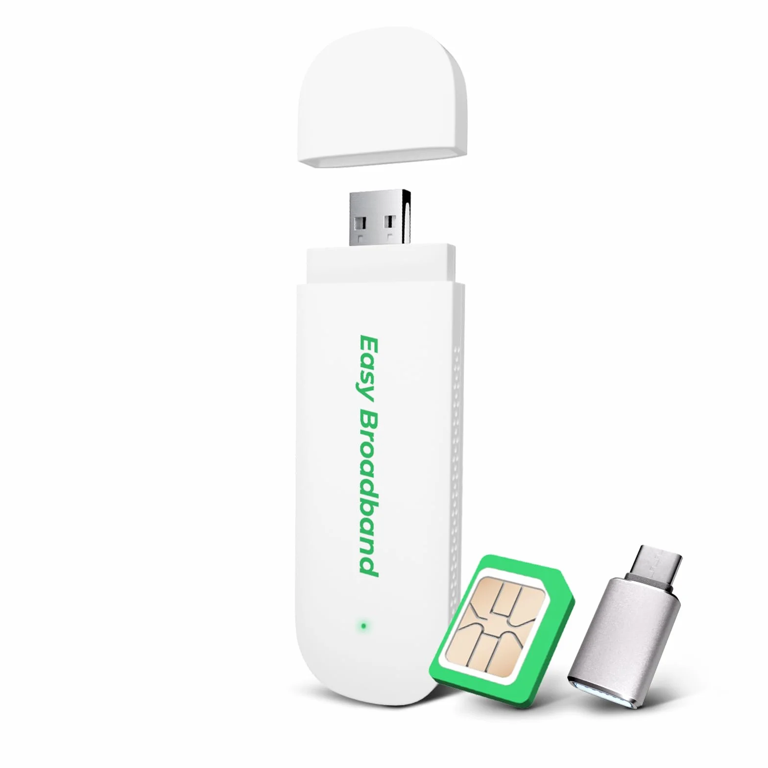 Clé USB EIOTCLUB 4G LTE avec Wi-Fi 6 – Point d'accès Mobile pour Ordinateur Portable/PC