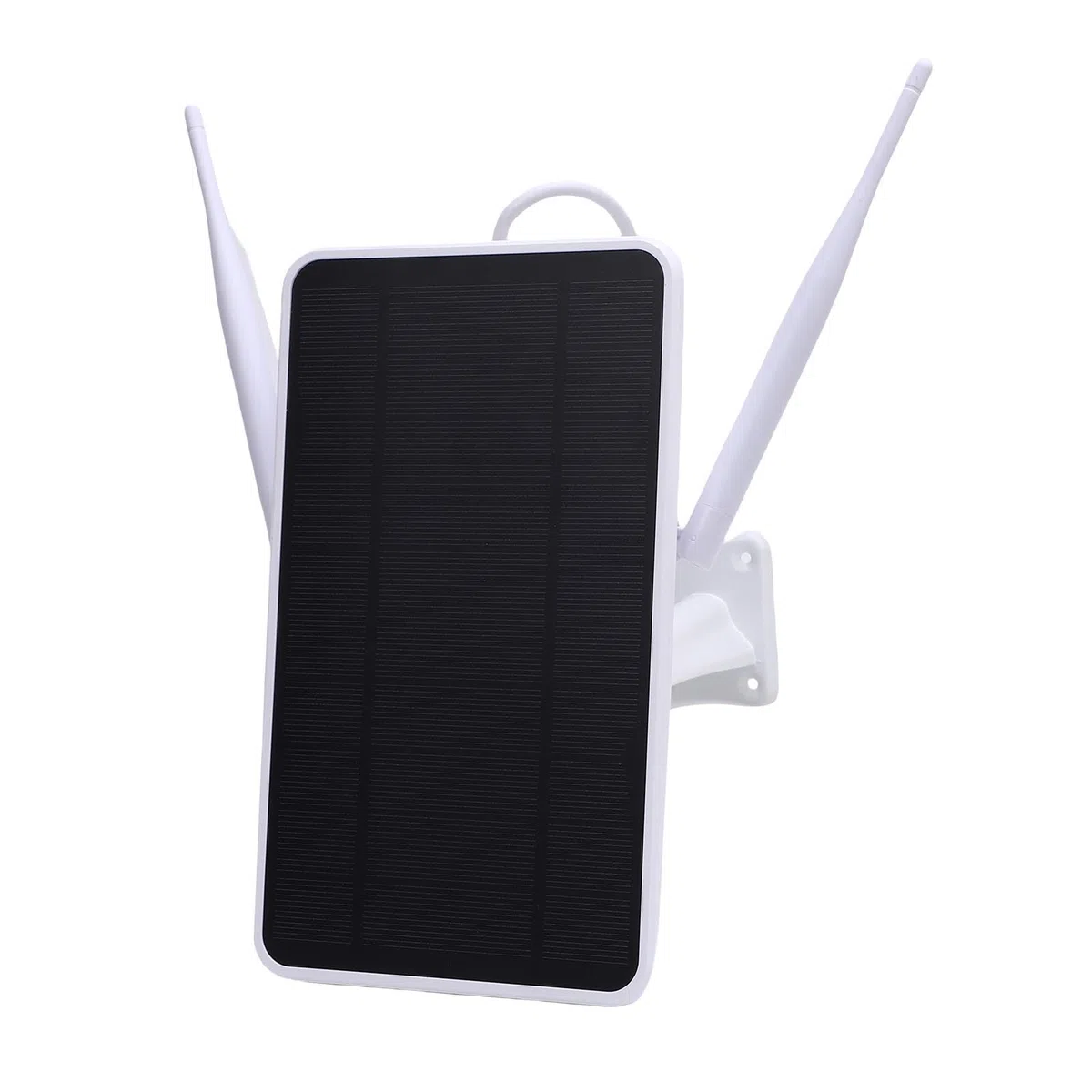 Modem Routeur à énergie Solaire 6 W, étanche IP66 LTE 4G WiFi avec Fonction Relais pour Camping en Plein Air, Ferme, Chantier de Construction (Version américaine)