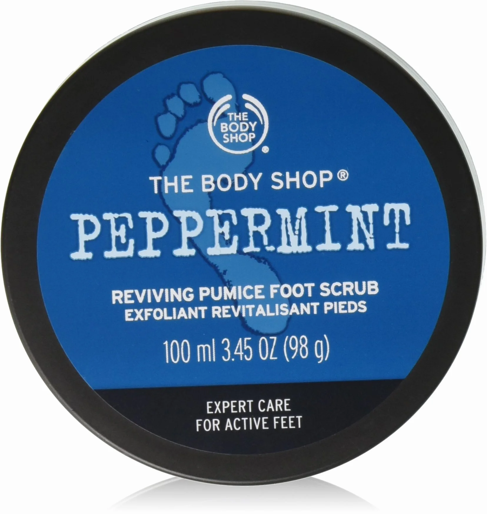 Peppermint Smoothing Pumice Foot Scrub 100ml Gommage Lissage Ponce Pied de Menthe Poivrée