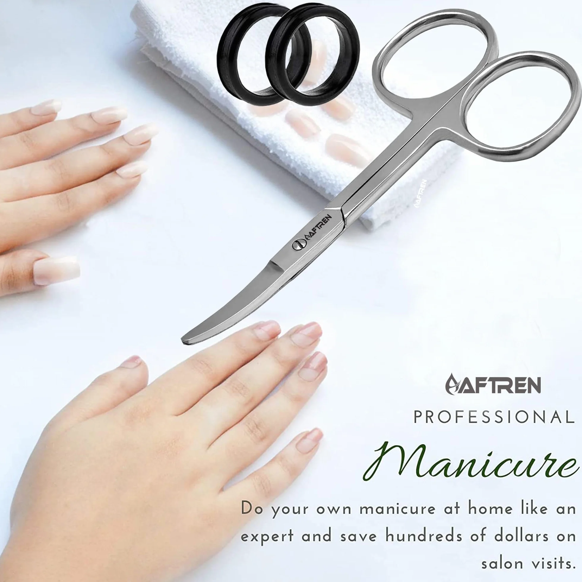 Ciseaux à ongles bébé Coupe-ongles sécurité acier inoxydable