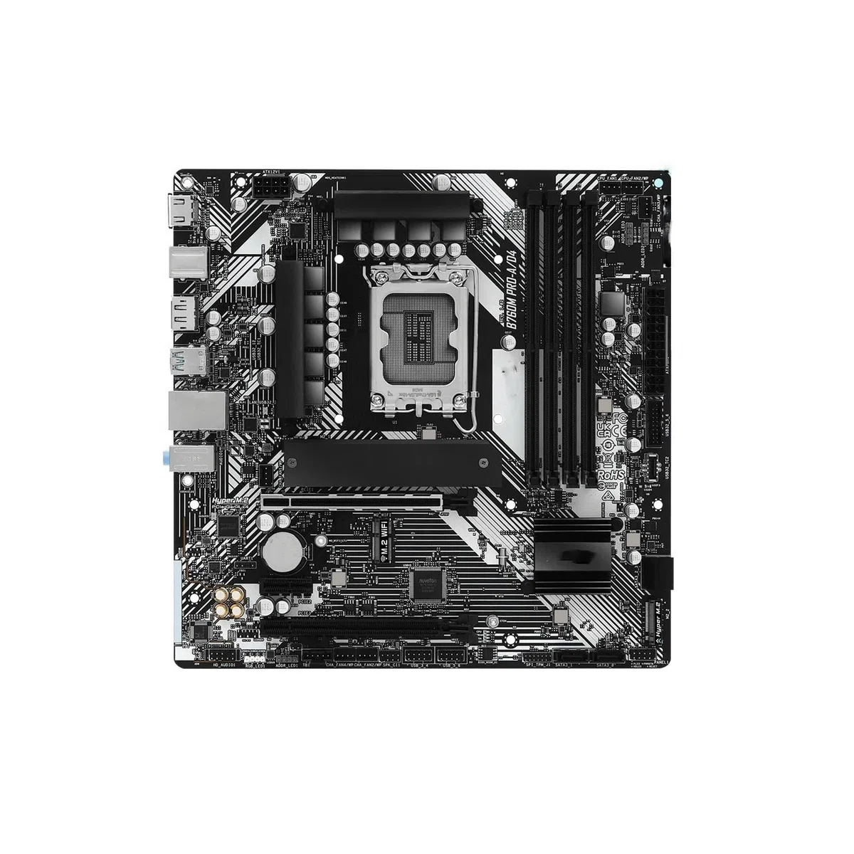 Cartes mères d'ordinateur Carte mère Fit For ASROCK Intel B760 B760M PRO-A/D4 LGA1700 128 Go DDR4 PCIe 4.0 prise en charge Micro ATX i7-14700 i9-13900 i5-13500 i9-12900 Cartes mères d'ordinateur
