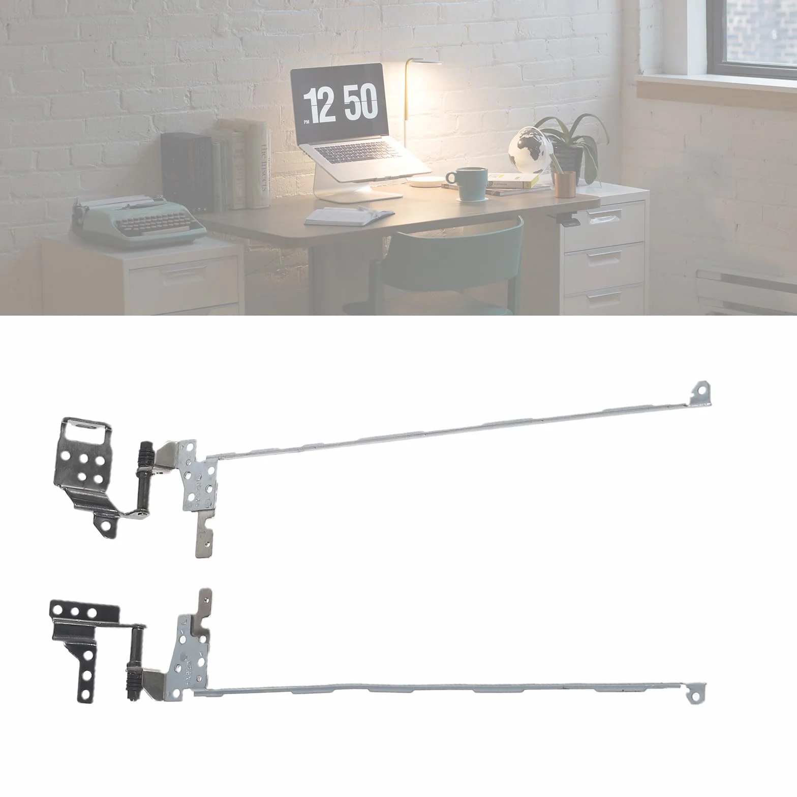 Charnières LCD Nitro-5 AN515 AN515-42 AN515-41 AN515-51 AN515-52 pour Couvercle arrière d'écran Ordinateur Portable