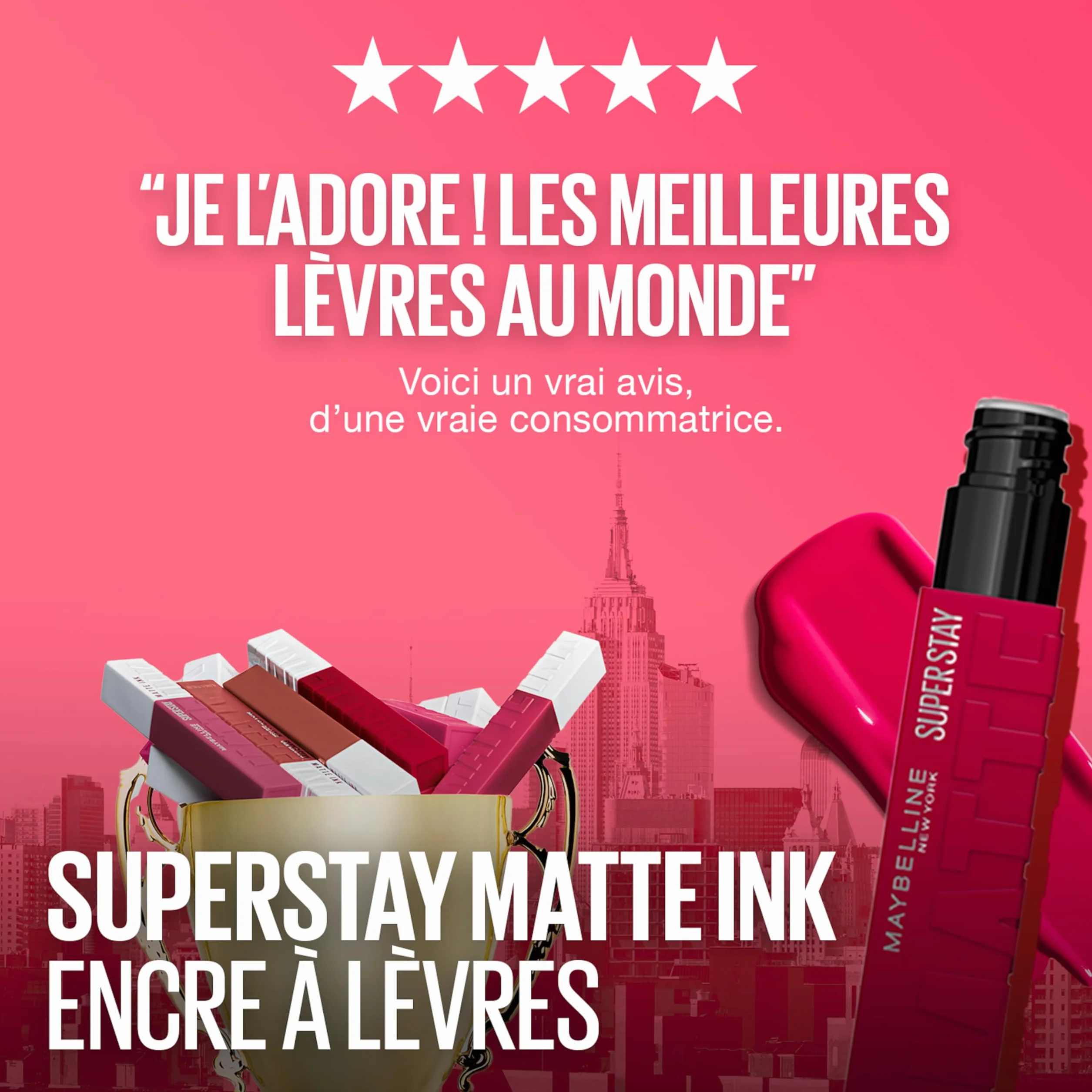 Maybelline New York Superstay Ink Bonder Top Coat Séchage Rapide 12 ml
