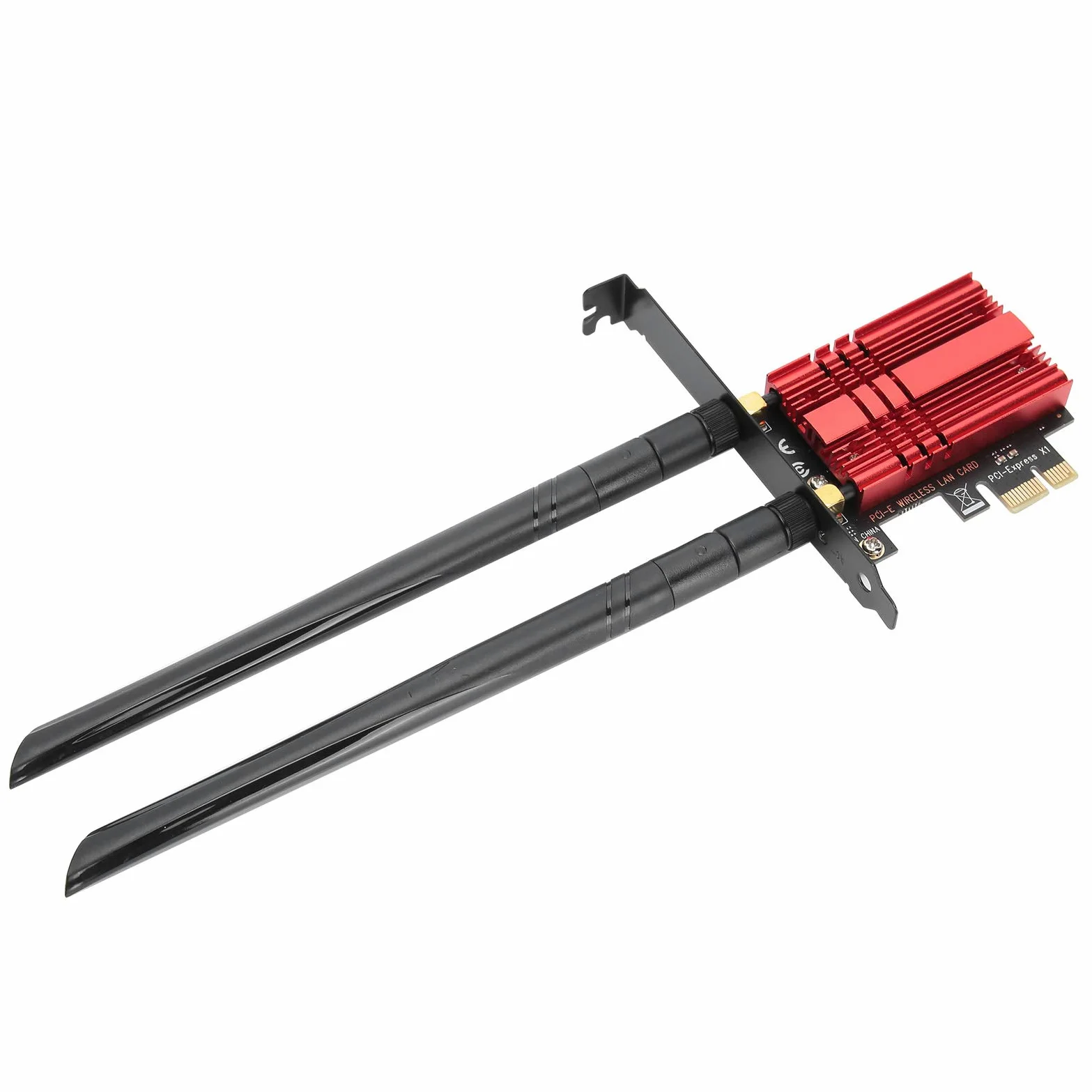 Carte Réseau Fil PCI E Adaptateur Wi-FI Double Bande AX200S BR