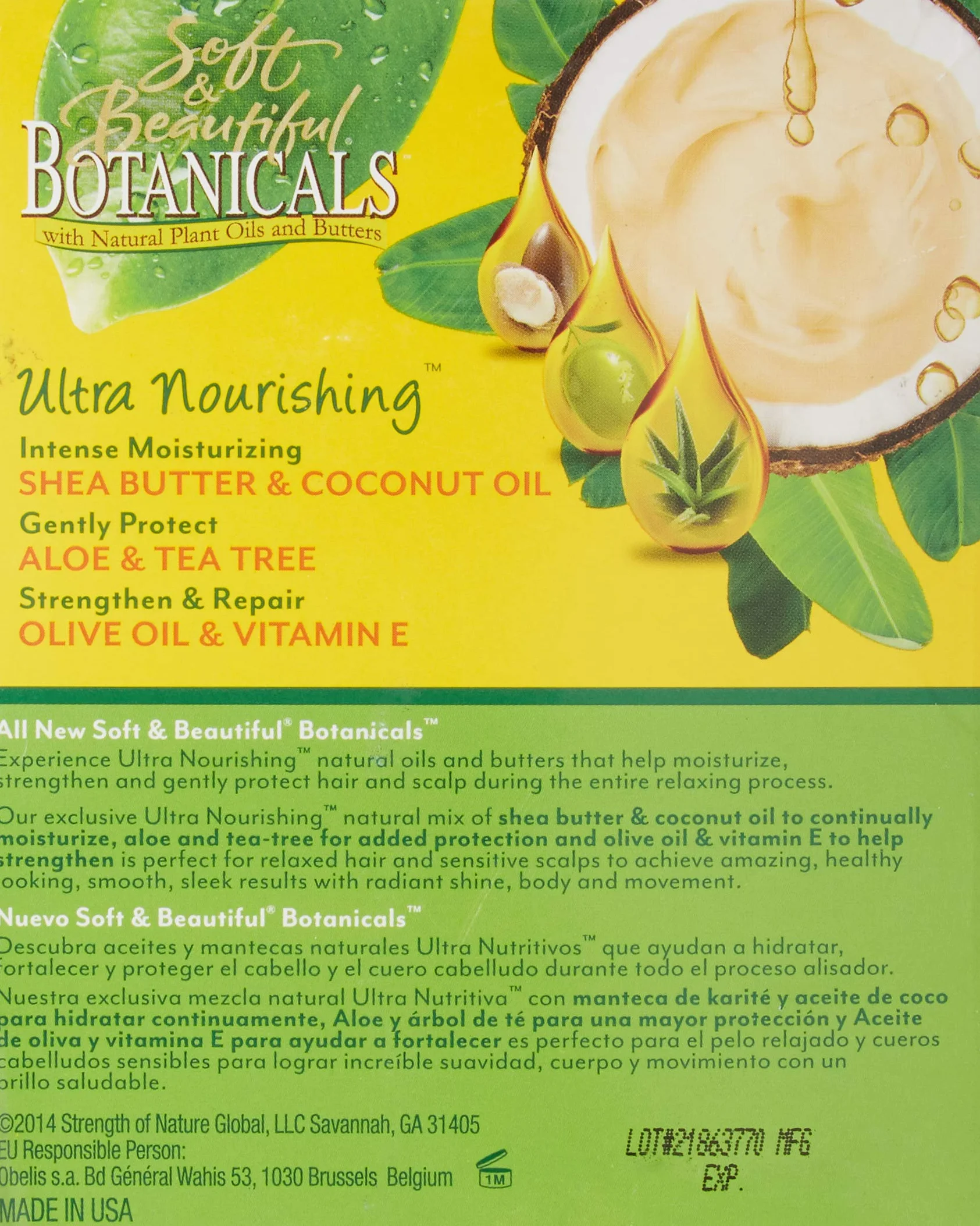 Soft & Belle Botanicals Relaxer Kit