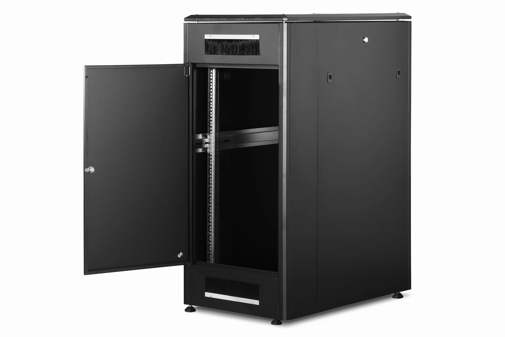 DIGITUS Armoire réseau - Rack 19 Pouces - 26U - 60 x 100 cm - Charge admissible 1200 kg - Profondeur utile 94,3 cm - Série Unique - Noir
