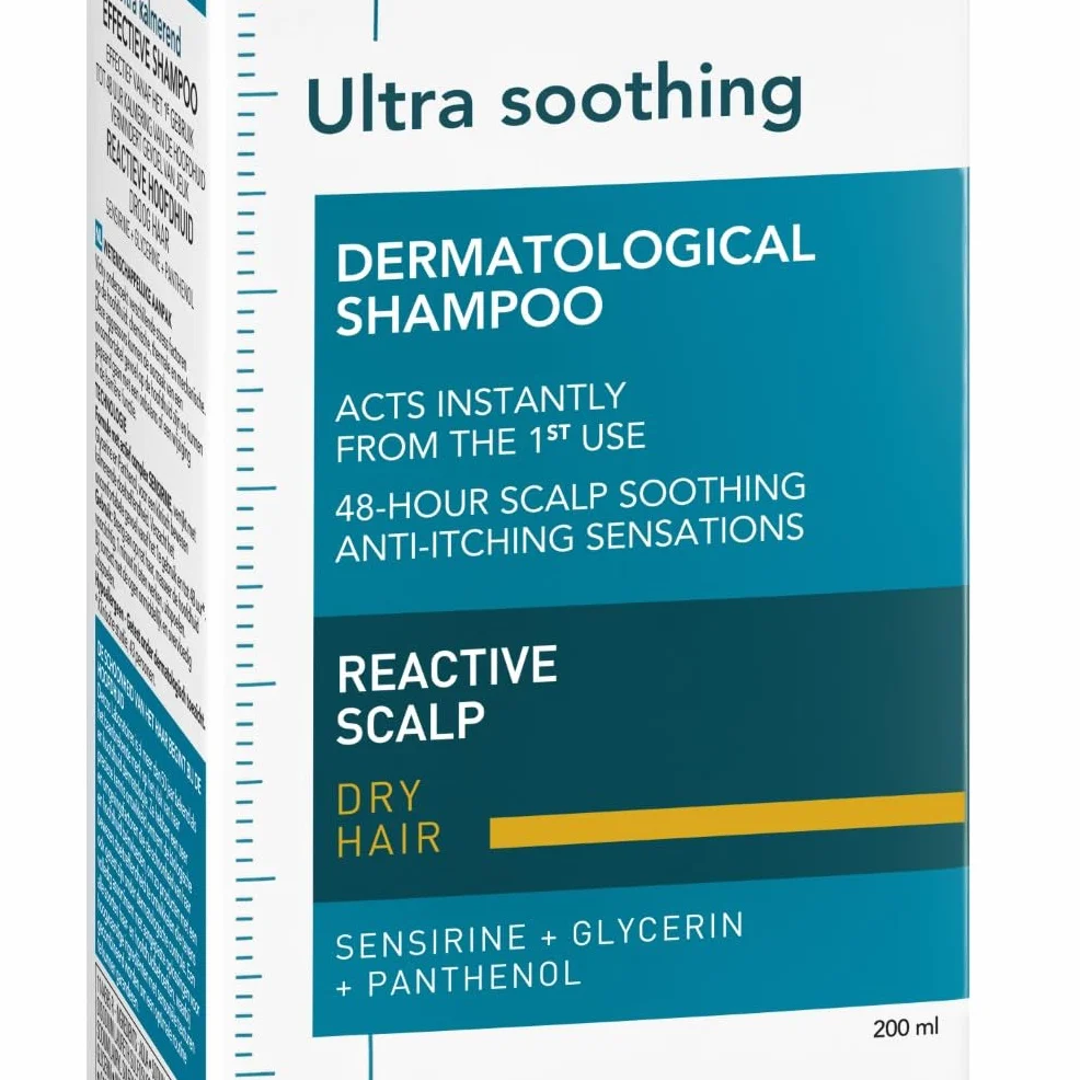 Vichy Dercos Ultra-Apaisant Shampooing Anti-Démangeaisons Cheveux Secs 200ml