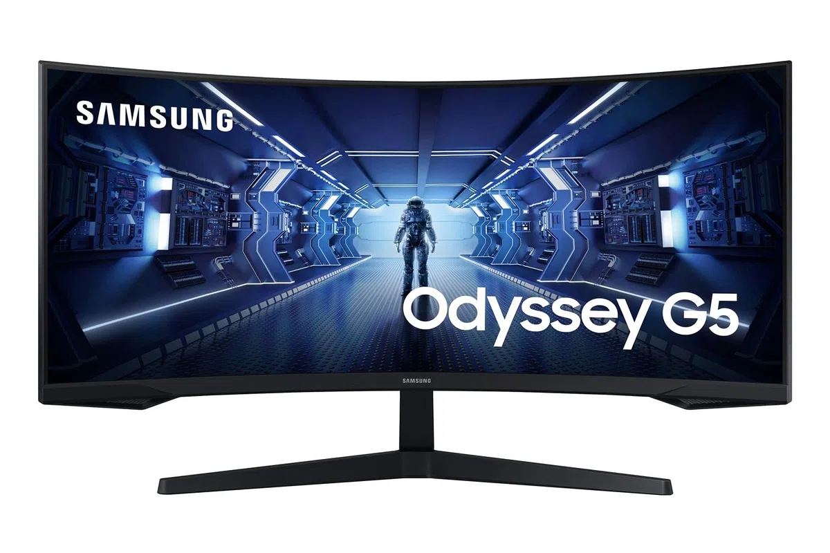 Samsung G Series C34G55TWWU 86,4 cm (34") 3440 x 1440 Pixels UltraWide Quad HD LCD Noir