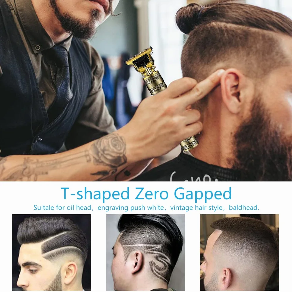 Tondeuse Cheveux Hommes Sans Fil Brostyle Precision Rechargeable Rasoir Electrique Barbe Professionnel