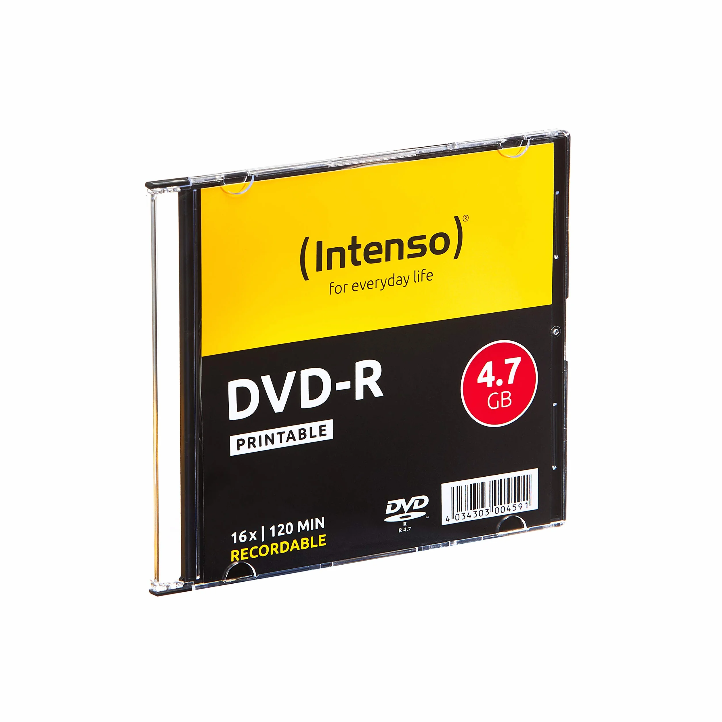 Intenso DVD-R Vierge 4.7 GB 10 sztuk Imprimable