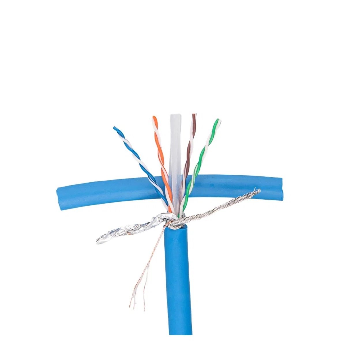 Câble de brassage réseau CAT6 S-FTP en vrac AWG28, multiconducteur, fils de cuivre multibrins(20m)