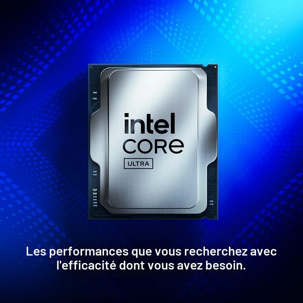 Intel Core Ultra 5 processeur PC de Bureau 225F 10 cœurs 4.9 GHz