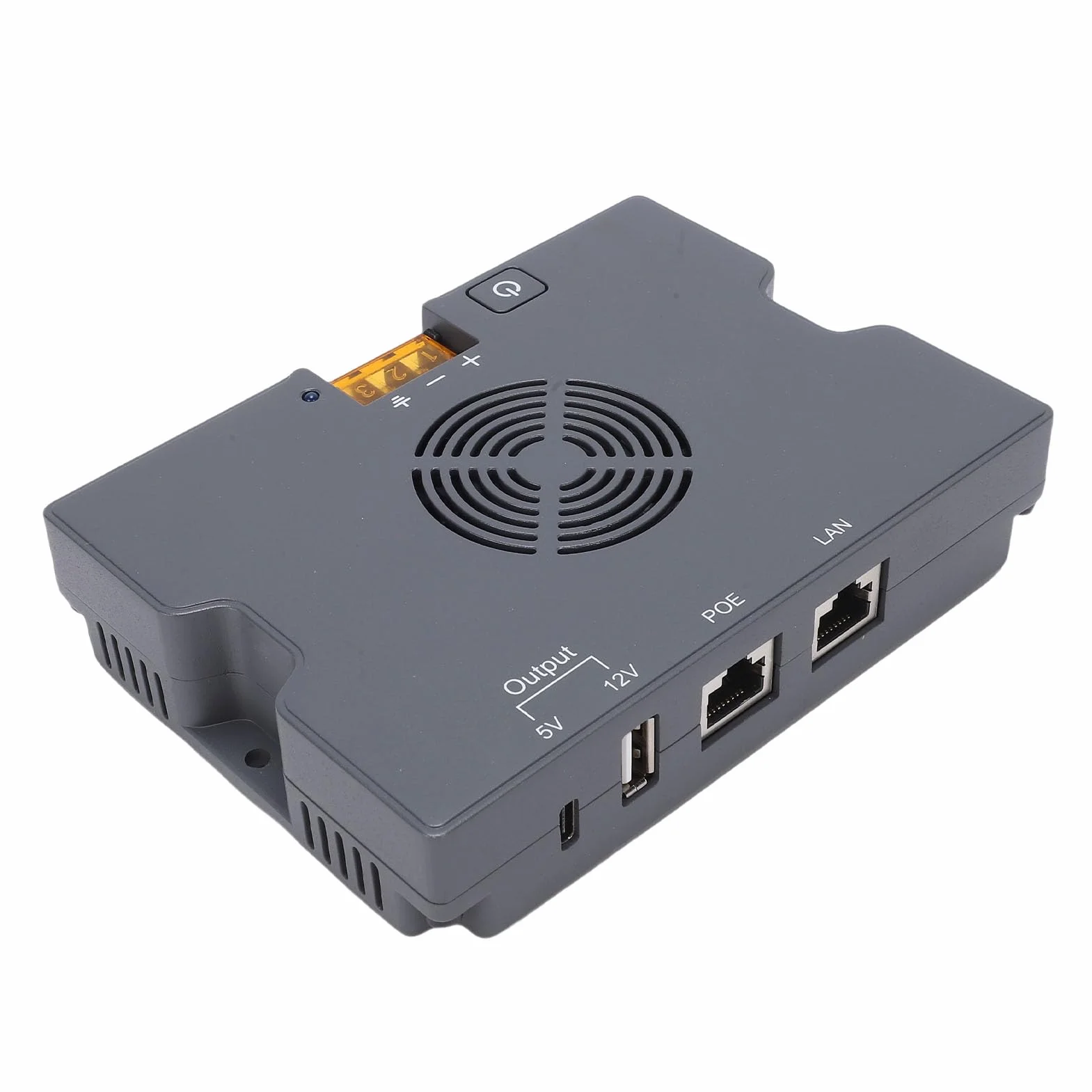 Generic Injecteur PoE Gen 3 Puissant pour Sortie 350W, Kit de Conversion DC pour Antenne Satellite Internet, Entreprise, Alliage D'aluminium