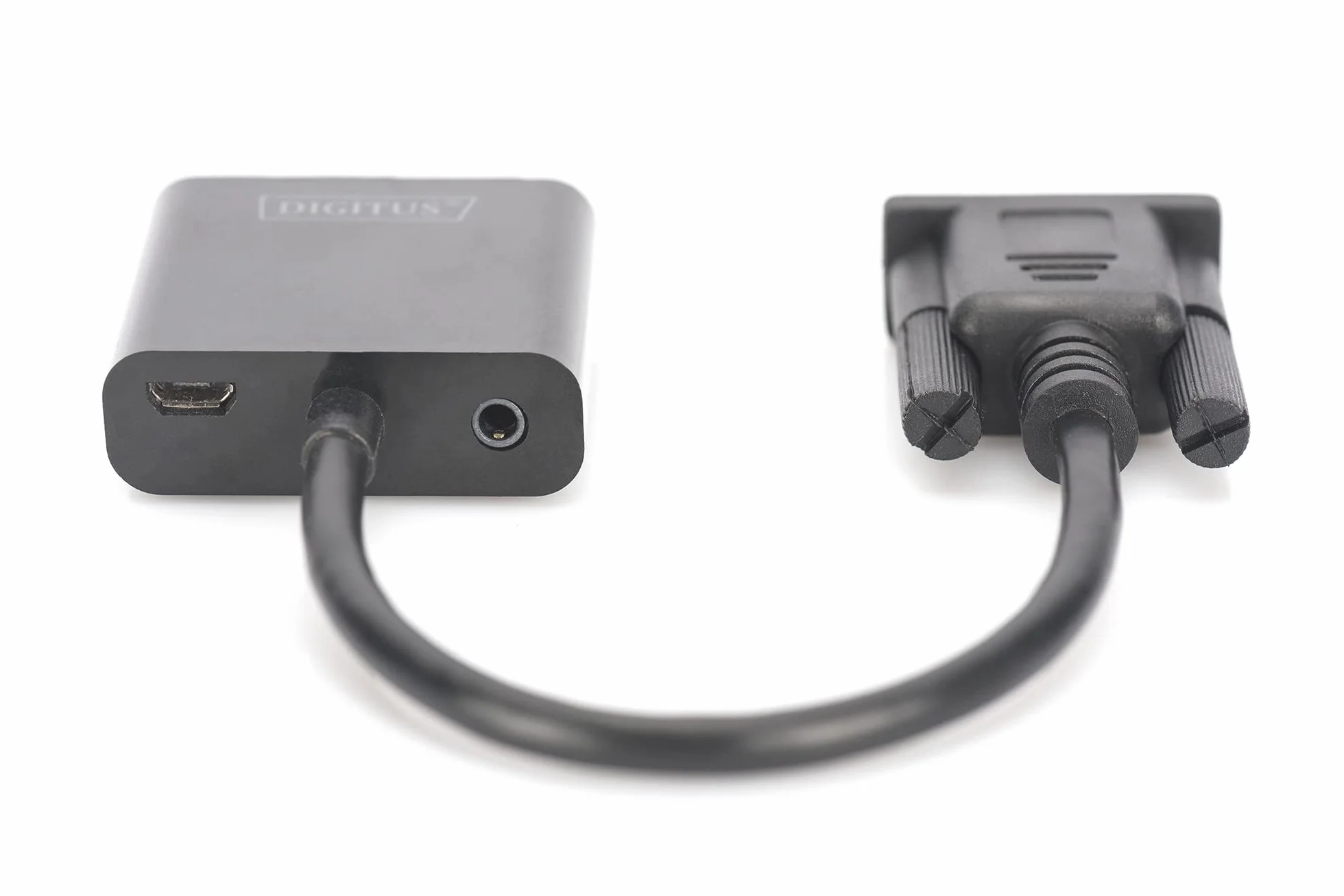 DIGITUS VGA to HDMI Converter Audio Full HD 15 cm
