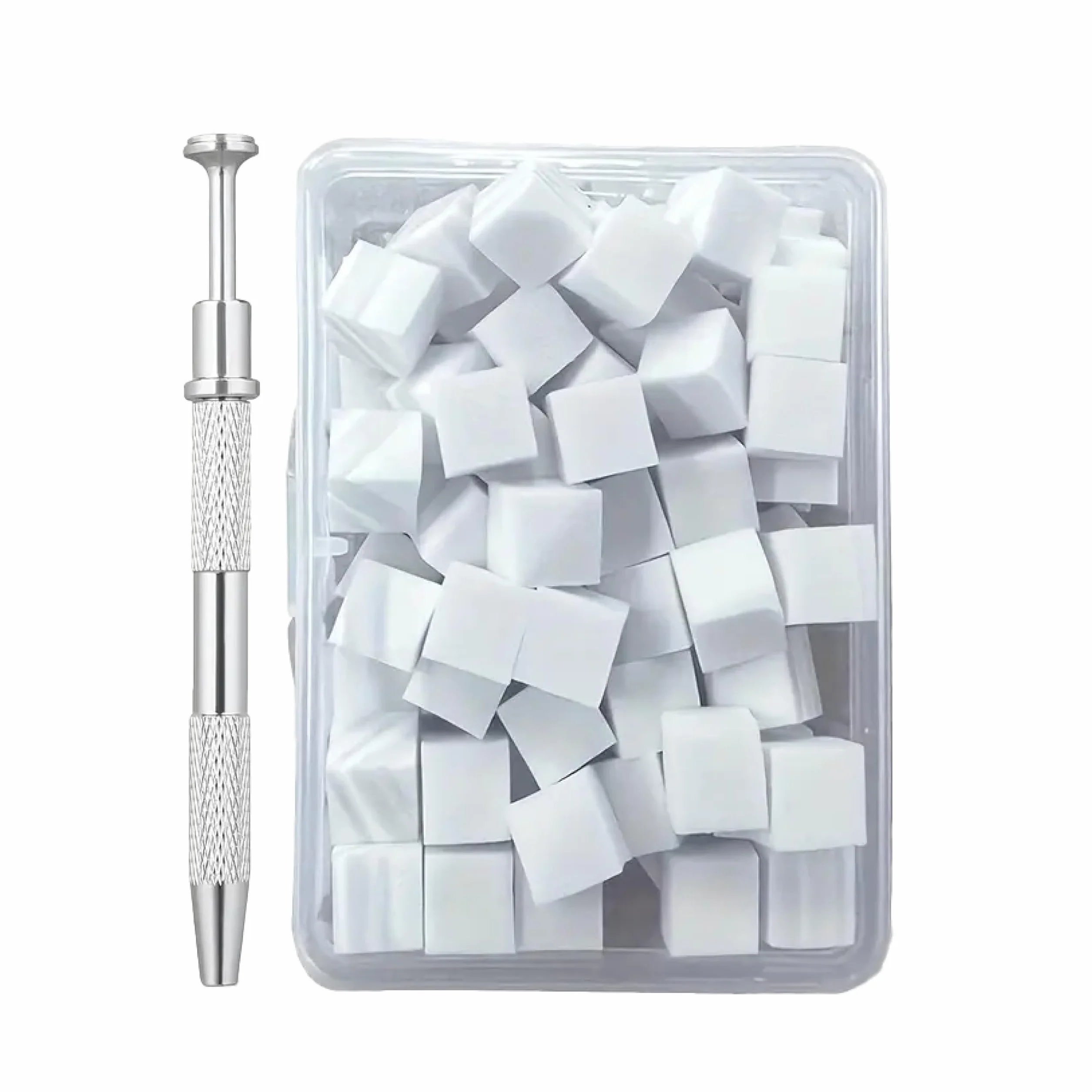 Glam'Up Paris Kit Éponges Pince Effet Dégradés Baby Boomer Nail Art 100 Pièces