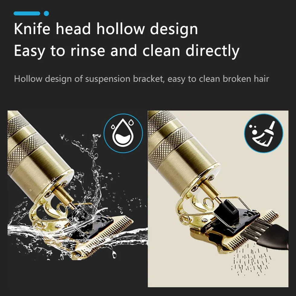 Tondeuse Cheveux Hommes Sans Fil Brostyle Precision Rechargeable Rasoir Electrique Barbe Professionnel