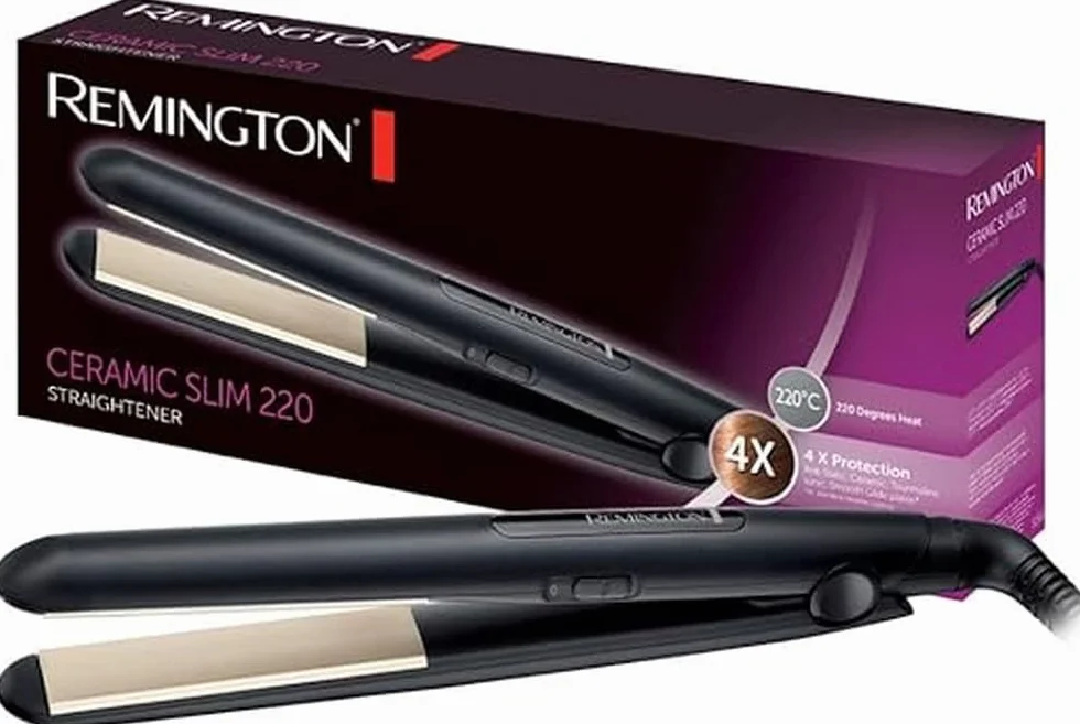 Remington S1510 Lisseur Cheveux Céramique Slim Revêtement Céramique Tourmaline Antistatique