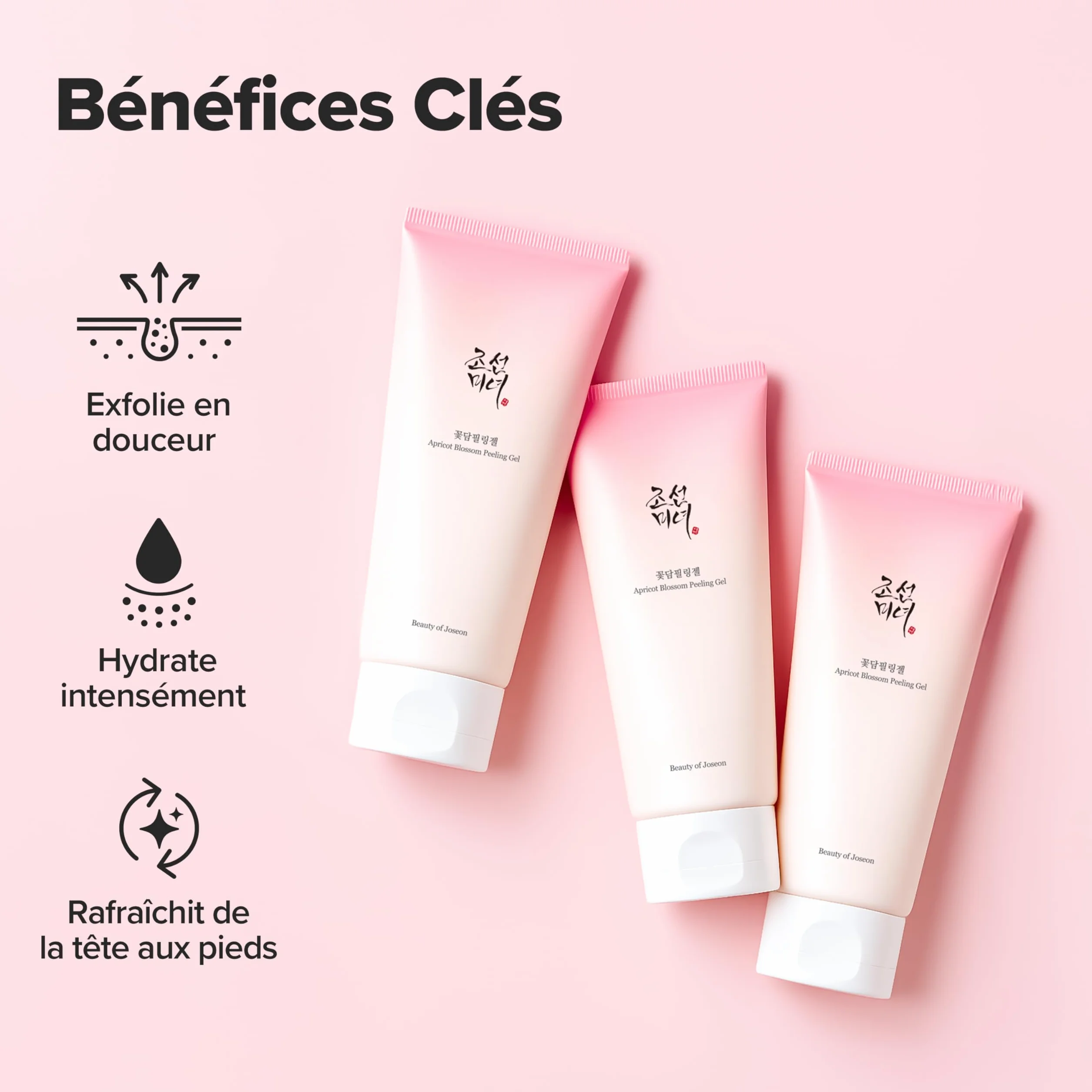 Beauty of Joseon Gel exfoliant à la fleur d'abricot 100 ml