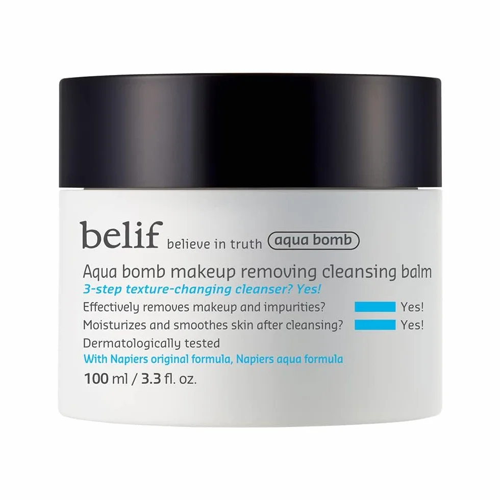Belif Aqua Bomb Makeup Removing Cleansing Balm 100ml Baume Nettoyant Hydratant