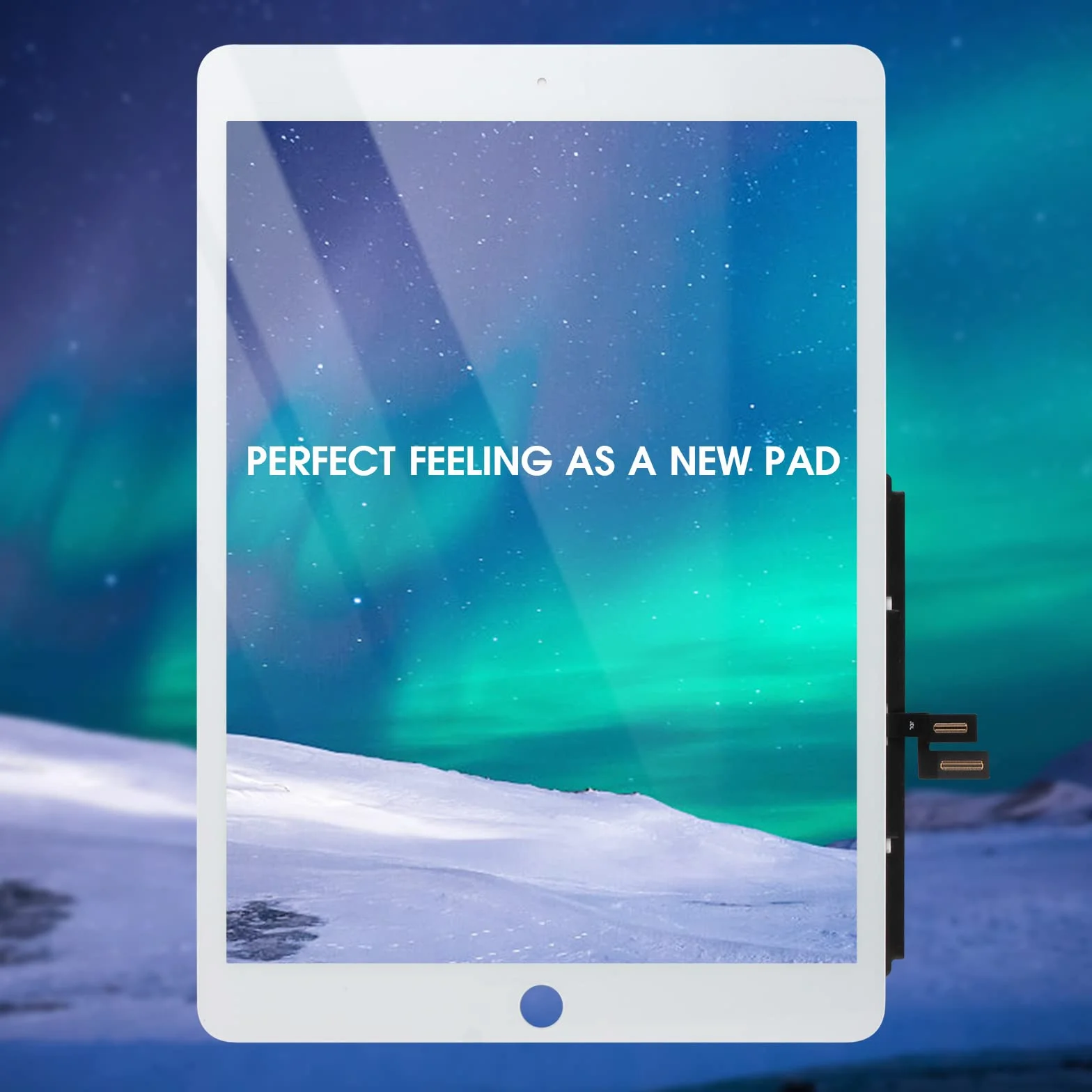 Écran Tactile de Rechange iPad 7ème 8ème Génération 10.2 Pces pour iPad 2019 2020 Digitizer A2197 A2198 A2200 A2270 A2428 A2429 A2430