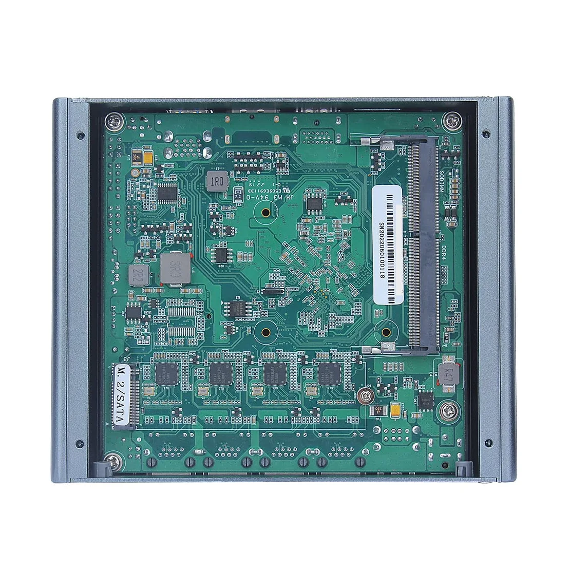 Celeron J4125 Quad Core Firewall Micro Appliance, Mini PC, Nano PC, Router PC, 4 RJ45 2.5GBE NIC AES-NI Compatible with Pfsense OPNsense