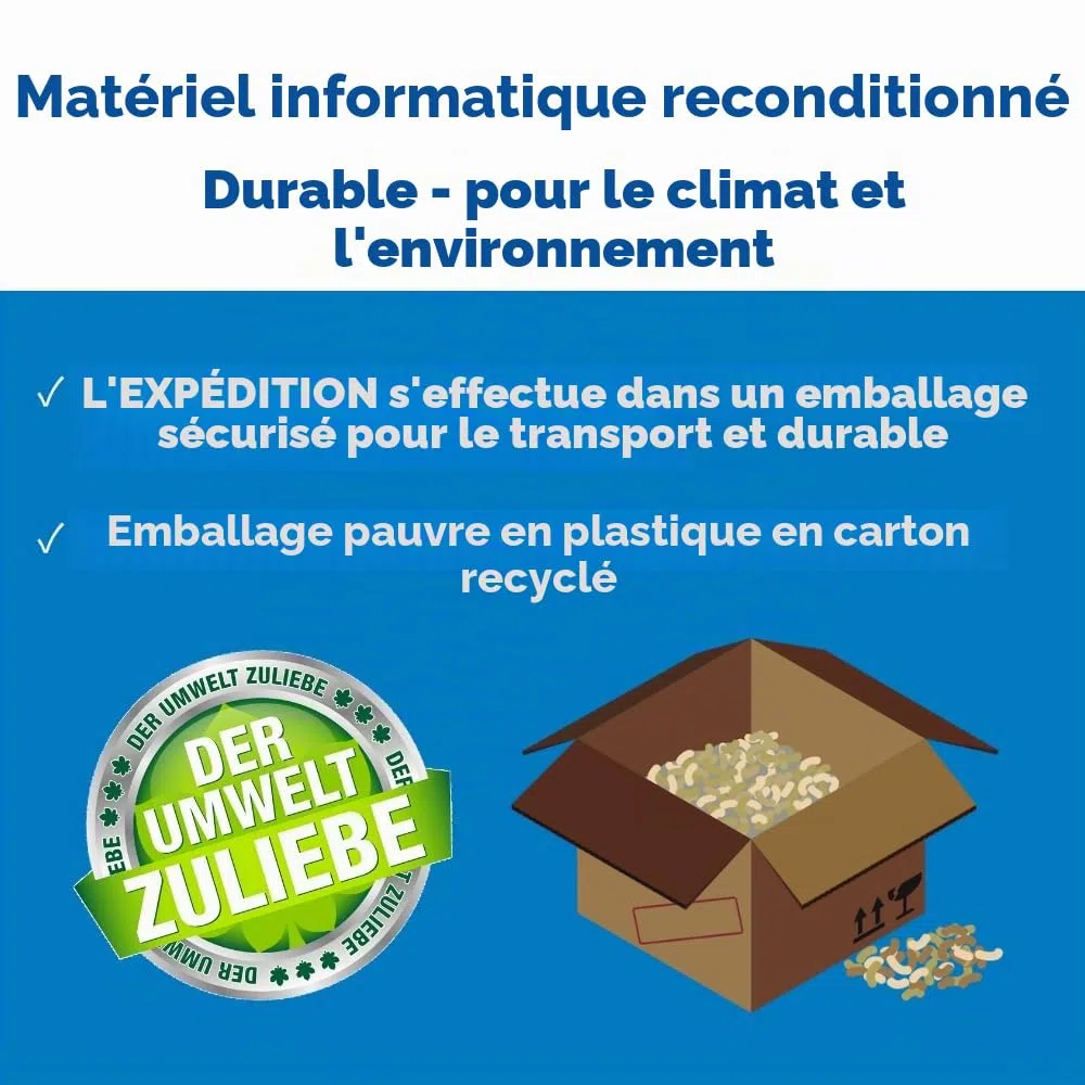 HP EliteBook 840 G6 Écran tactile 14" Full HD Intel Core i5 8365U 512 Go SSD Disque dur 16 Go Mémoire Windows 11 Pro Webcam Ordinateur portable (reconditionné)