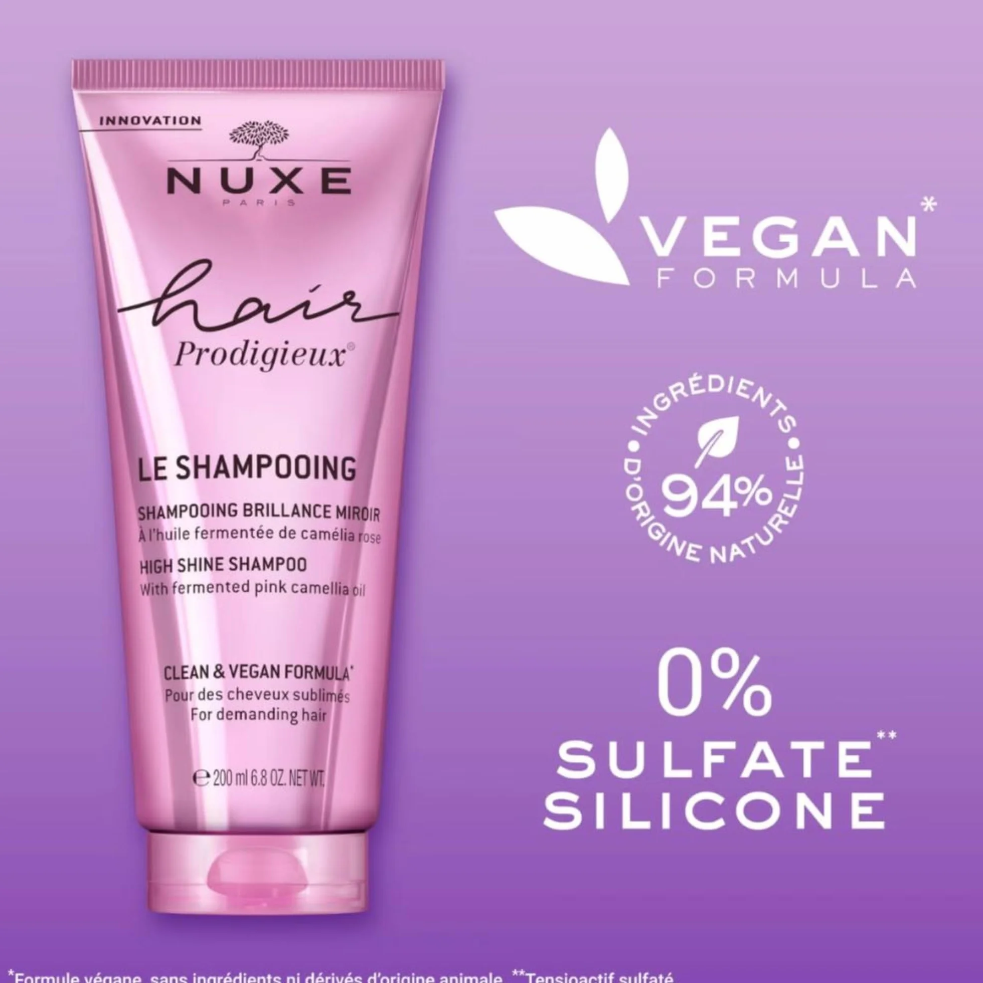 Nuxe Hair Prodigieux Pochette Maschera Shampooing 30 ml Après-shampoing 30 ml