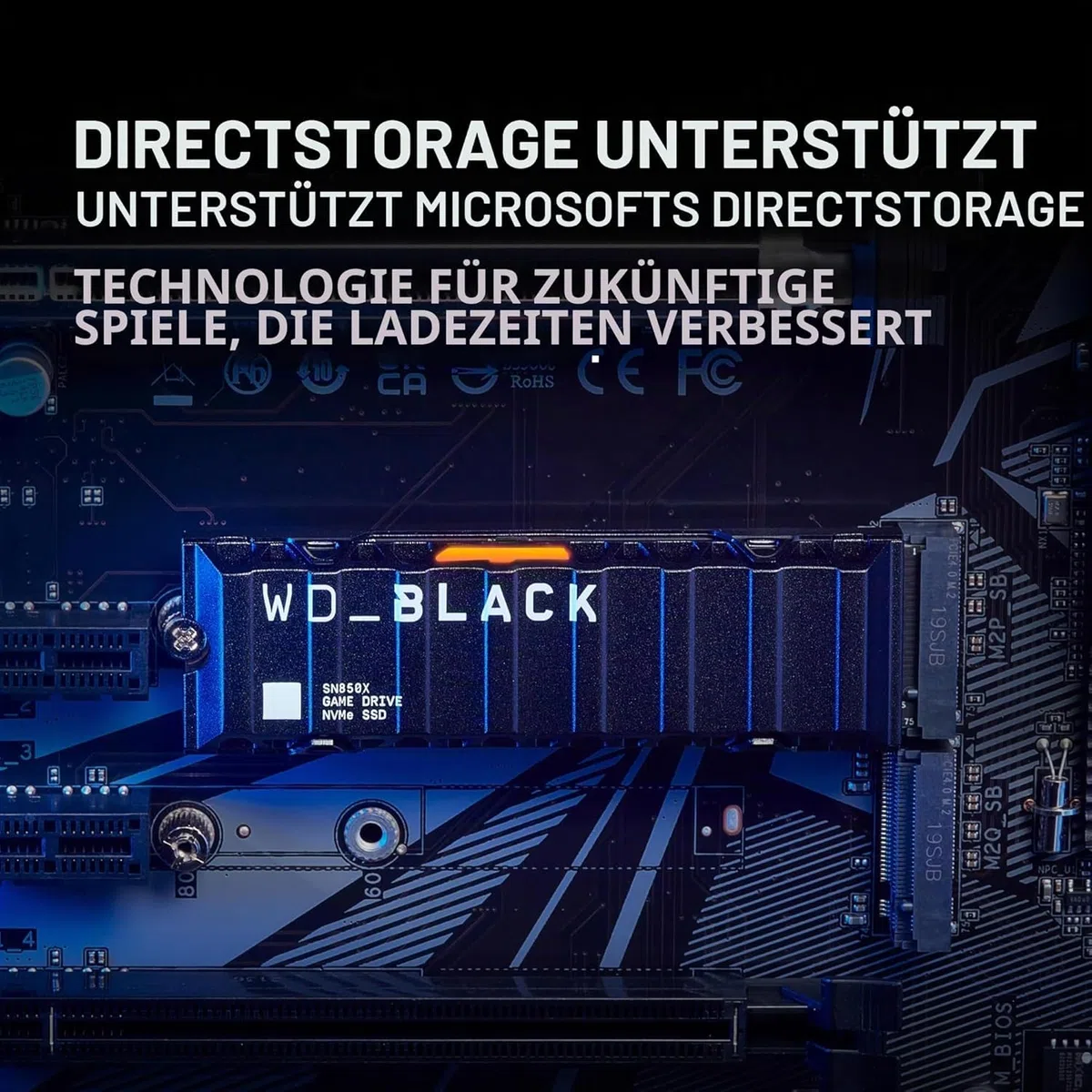 WD_Black SN850X 4To SSD Interne WDS400T2XHE NVMe M.2 2280 - PCIe 4.0 x4 NVMe (Reconditionné)