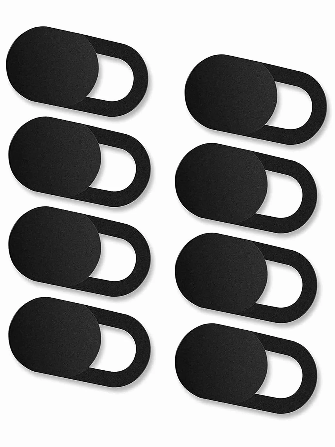 Couverture de Webcam Ultra Mince 0.027 mm pour Ordinateur Portable, PC, iPhone, iPad - Noir