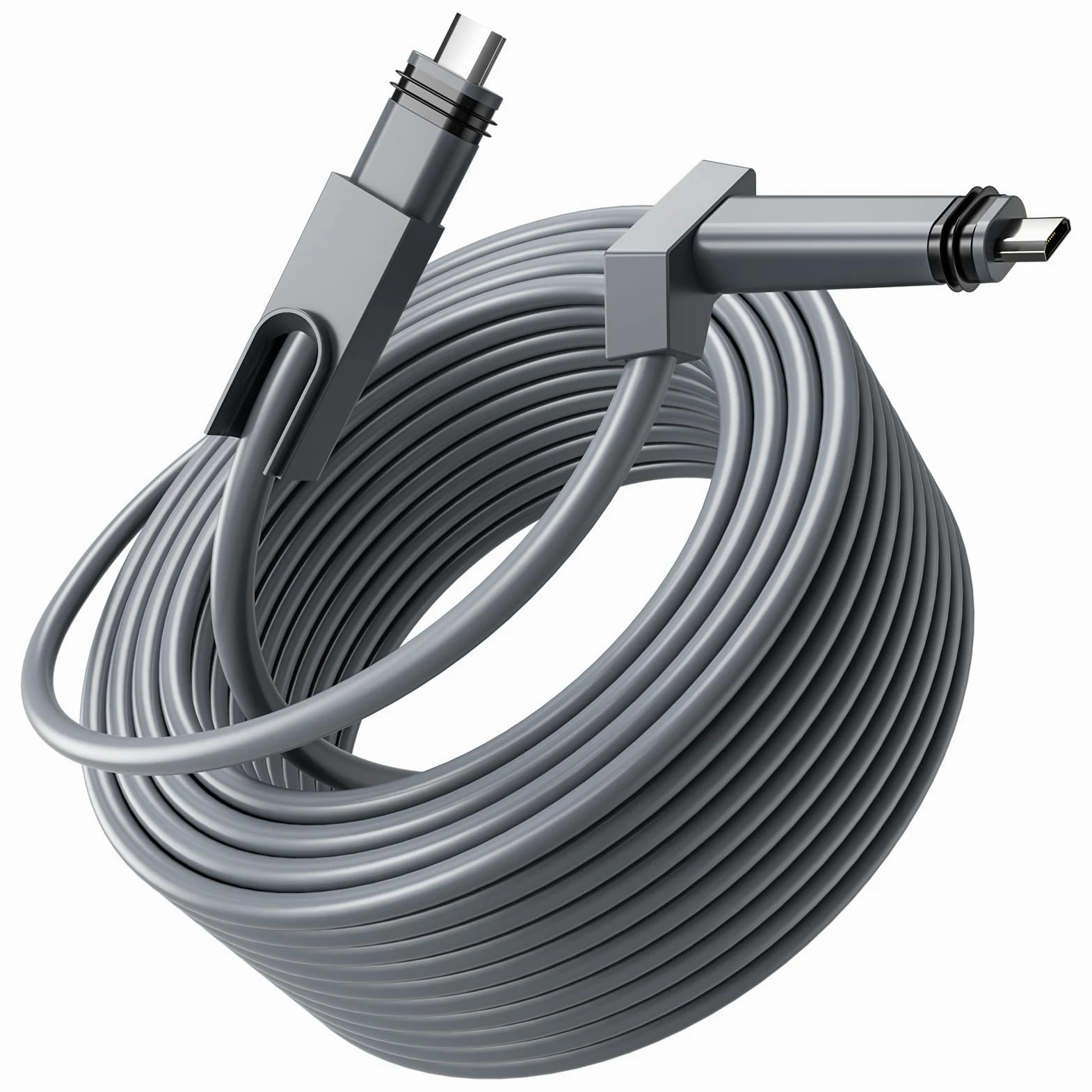 Ankndo Câble compatible avec Starlink Gen 2, 23 m (75 FT) ; câble de remplacement compatible avec Starlink Gen 2 pour satellite rectangulaire ; rallonge compatible avec Starlink