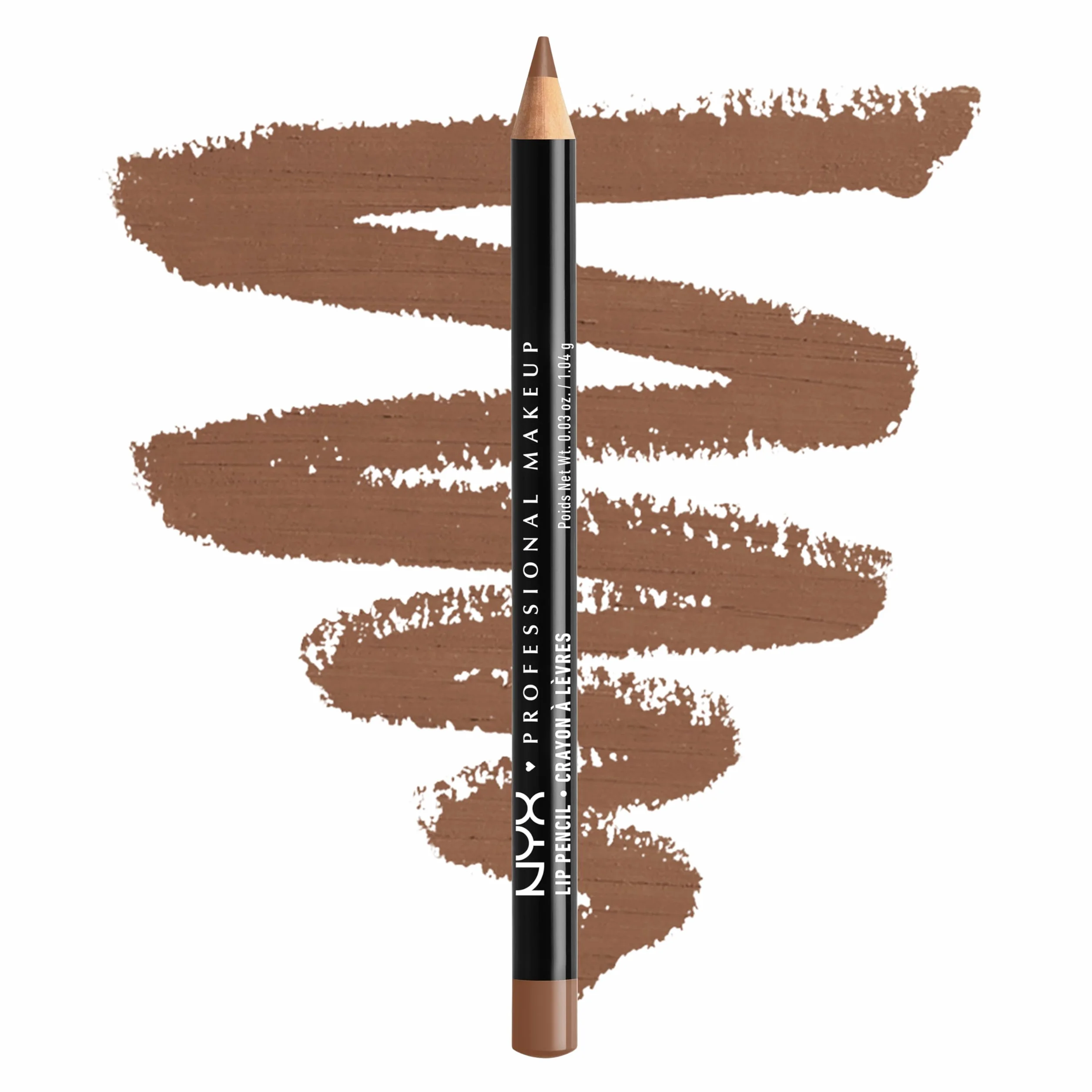 NYX Professional Makeup Slim Lip Pencil Nude Truffle - Crayon à lèvres longue tenue