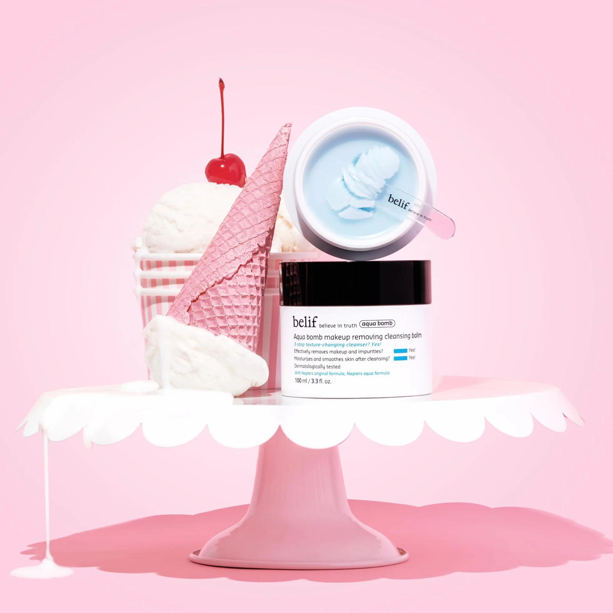 Belif Aqua Bomb Makeup Removing Cleansing Balm 100ml Baume Nettoyant Hydratant