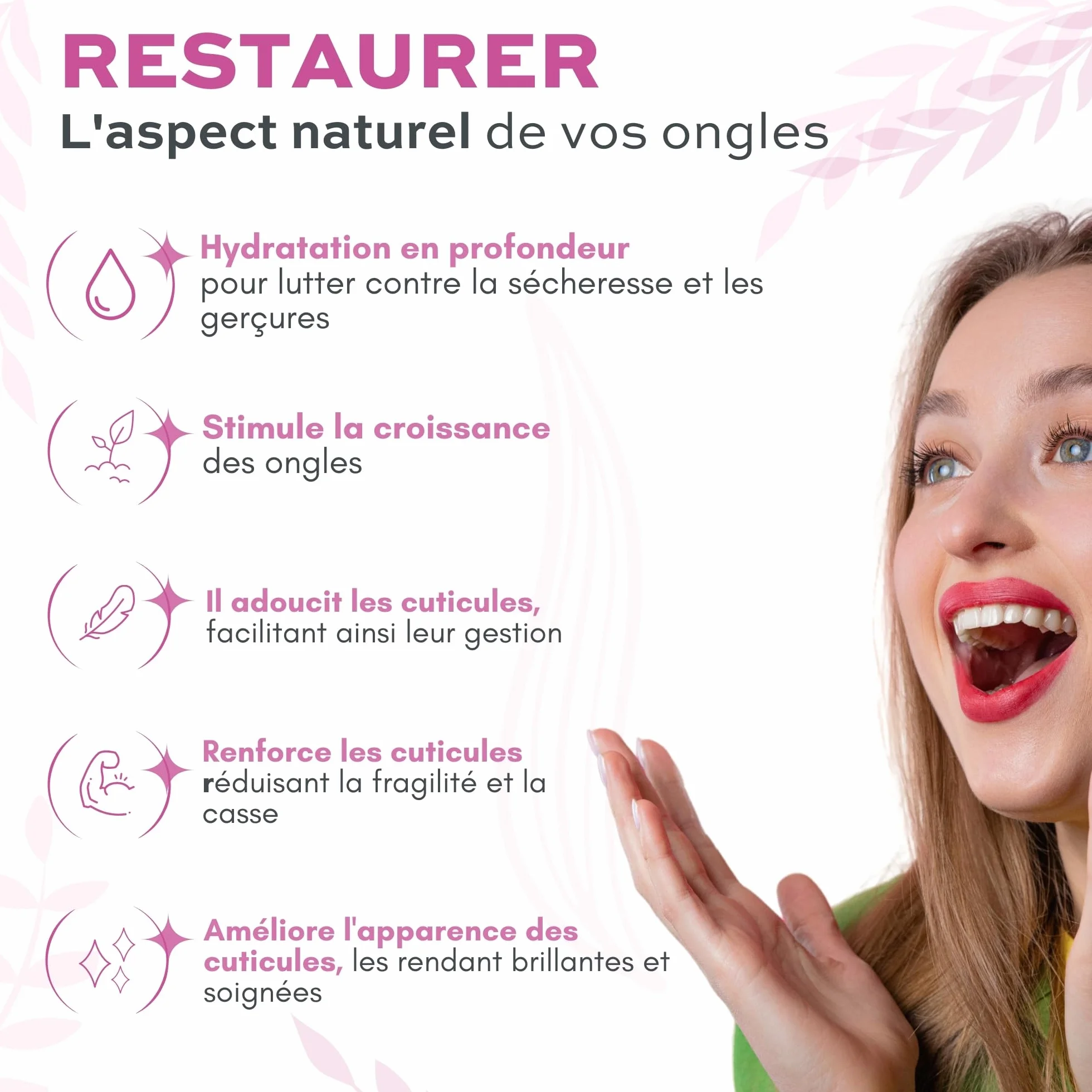 Huile Cuticules Mains Pieds 12ml Professionnelle Coco Hydratante Régénérante