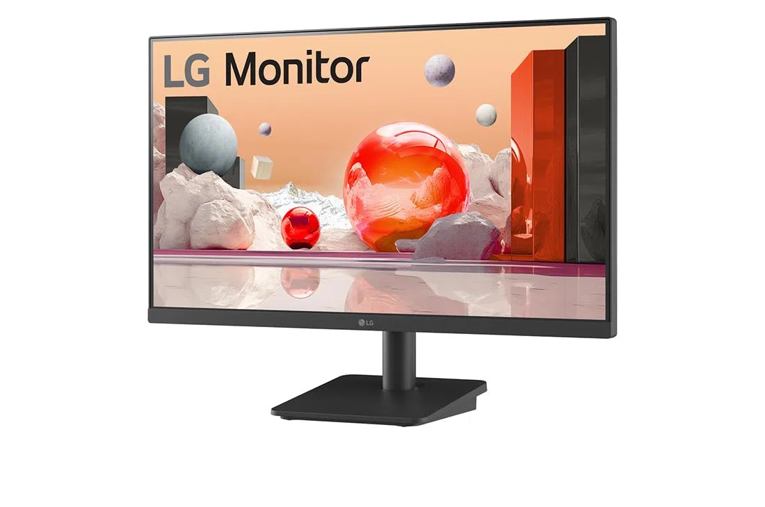 LG Standard 24MS500-B.AEU Ecran PC bureautique 24" - Dalle IPS résolution FHD (1920x1080), 5ms GtG 100Hz, NTSC 72% (CIE1931)