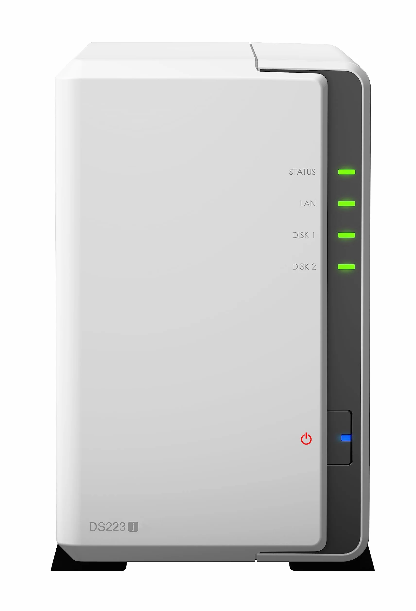 Synology DS223J NAS 2-Bay Desktop, White